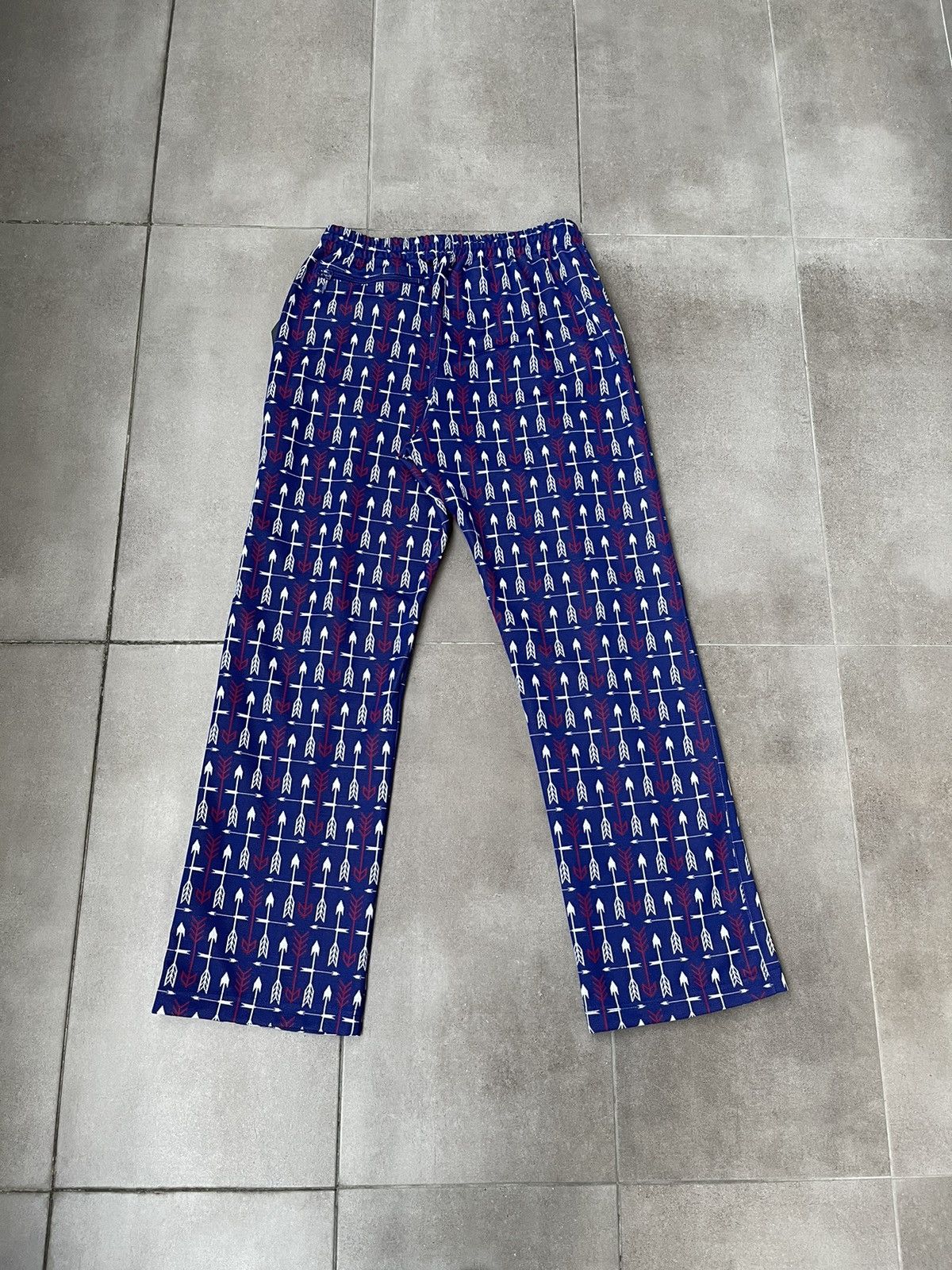 Needles !DS! DS23 Needles "Arrows" Butterfly Logo Blue Track Pants Size US 32 / EU 48 - 17 Thumbnail