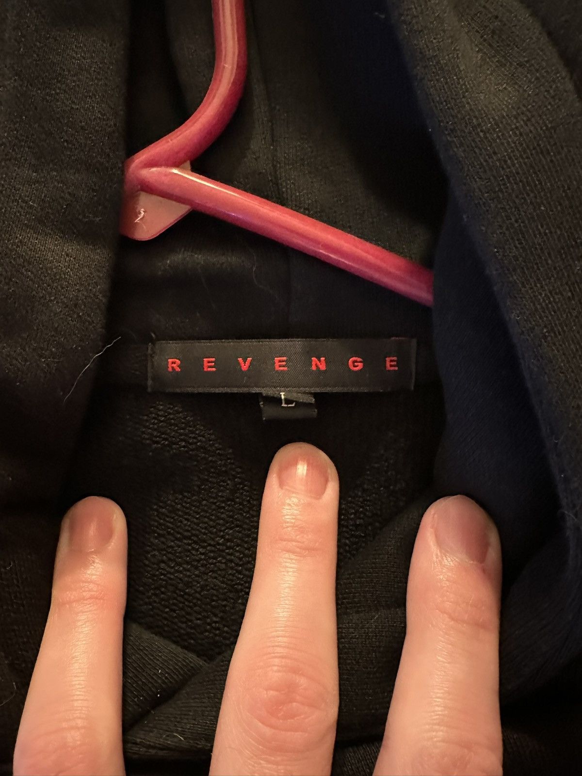 Revenge Revenge rhinestone hoodie Size US L / EU 52-54 / 3 - 2 Thumbnail