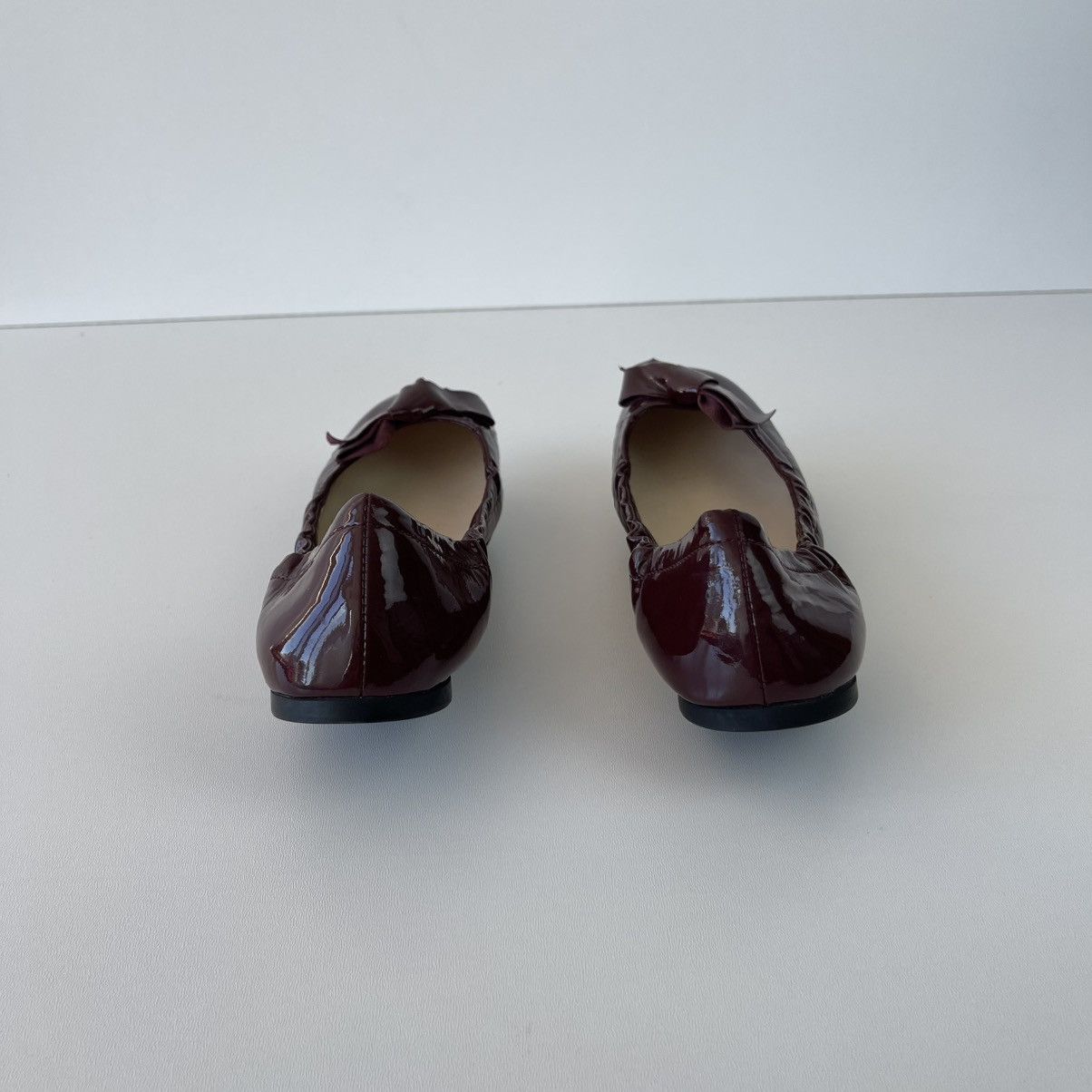 Prada Prada Milano Ballet Flats Patent Leather Ballerina Sandals Size US 9.5 / IT 39.5 - 5 Thumbnail