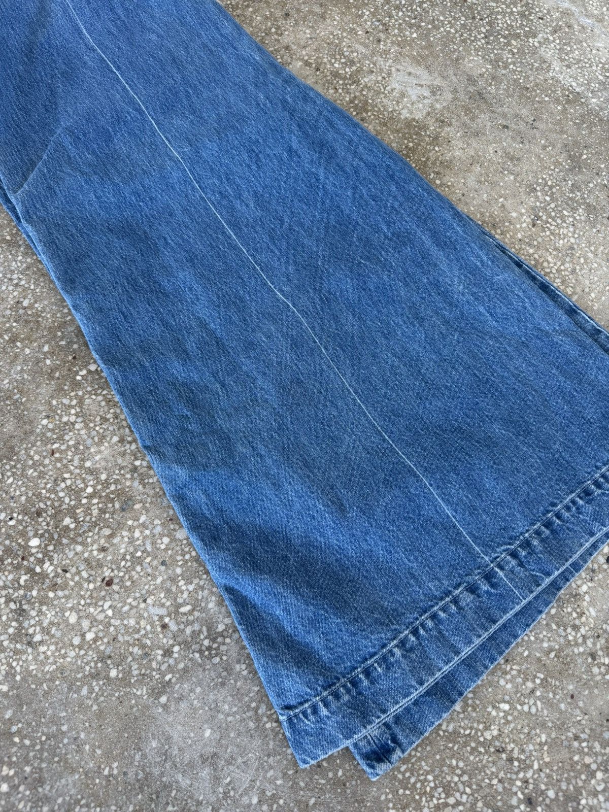 Peter Do PETER DO F/W 22 TATTOO TEAR DENIM FLARED JEANS Size 26" / US 2 / IT 38 - 15 Thumbnail