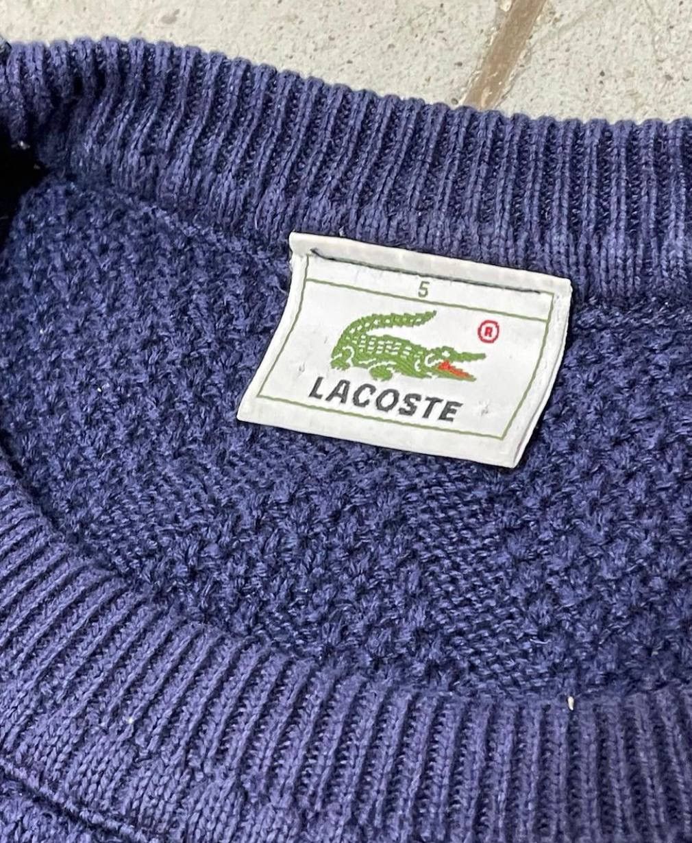 Lacoste Vintage Lacoste Sweater Size US L / EU 52-54 / 3 - 4 Thumbnail