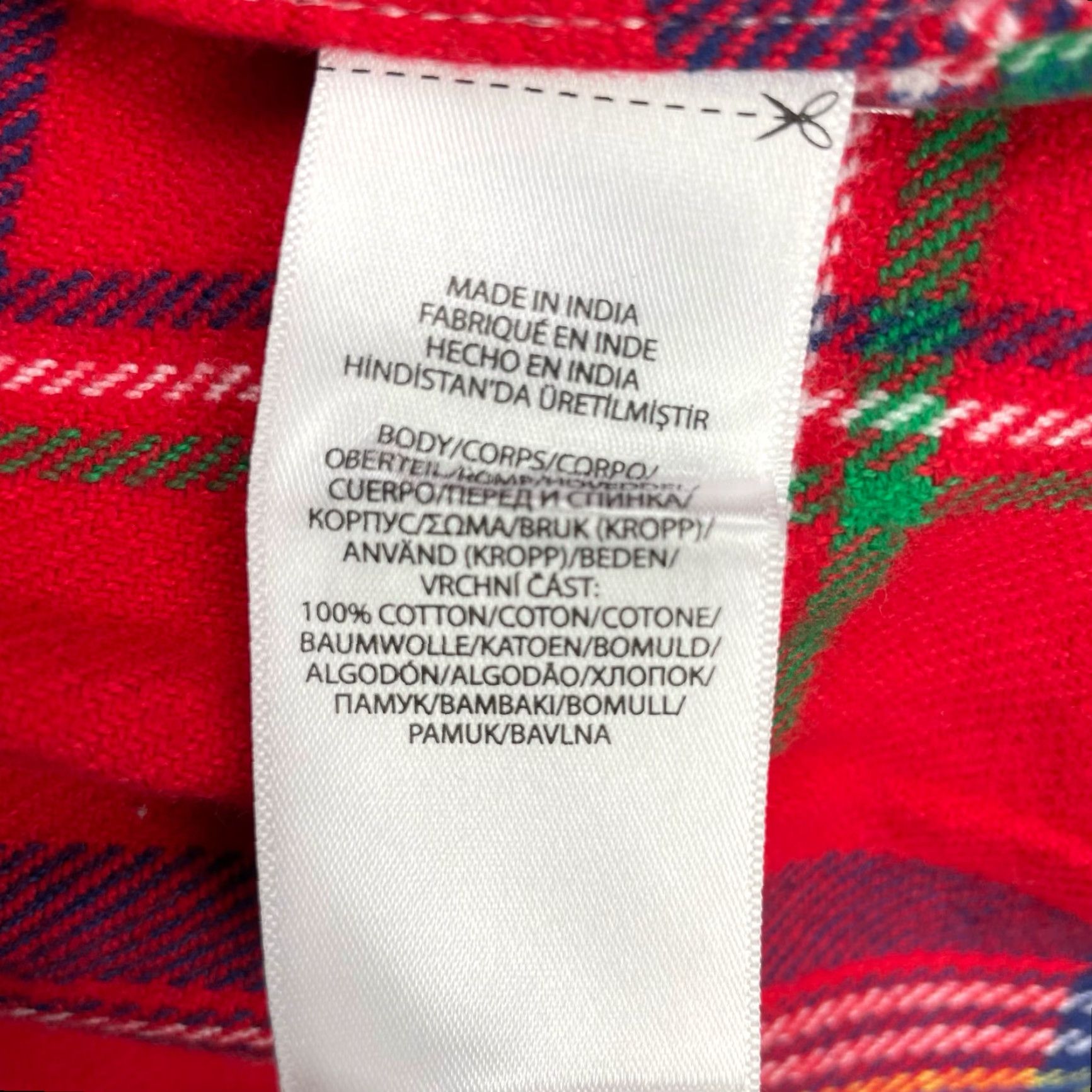 Polo Ralph Lauren Polo Ralph Lauren Men's Heavyweight Flannel Work Shirt Patchwork Plaid XL Red Size US XL / EU 56 / 4 - 4 Thumbnail