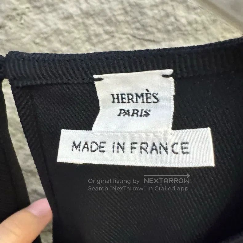 Hermes Hermes Black Sleeveless Top Size XS / US 0-2 / IT 36-38 - 4 Thumbnail