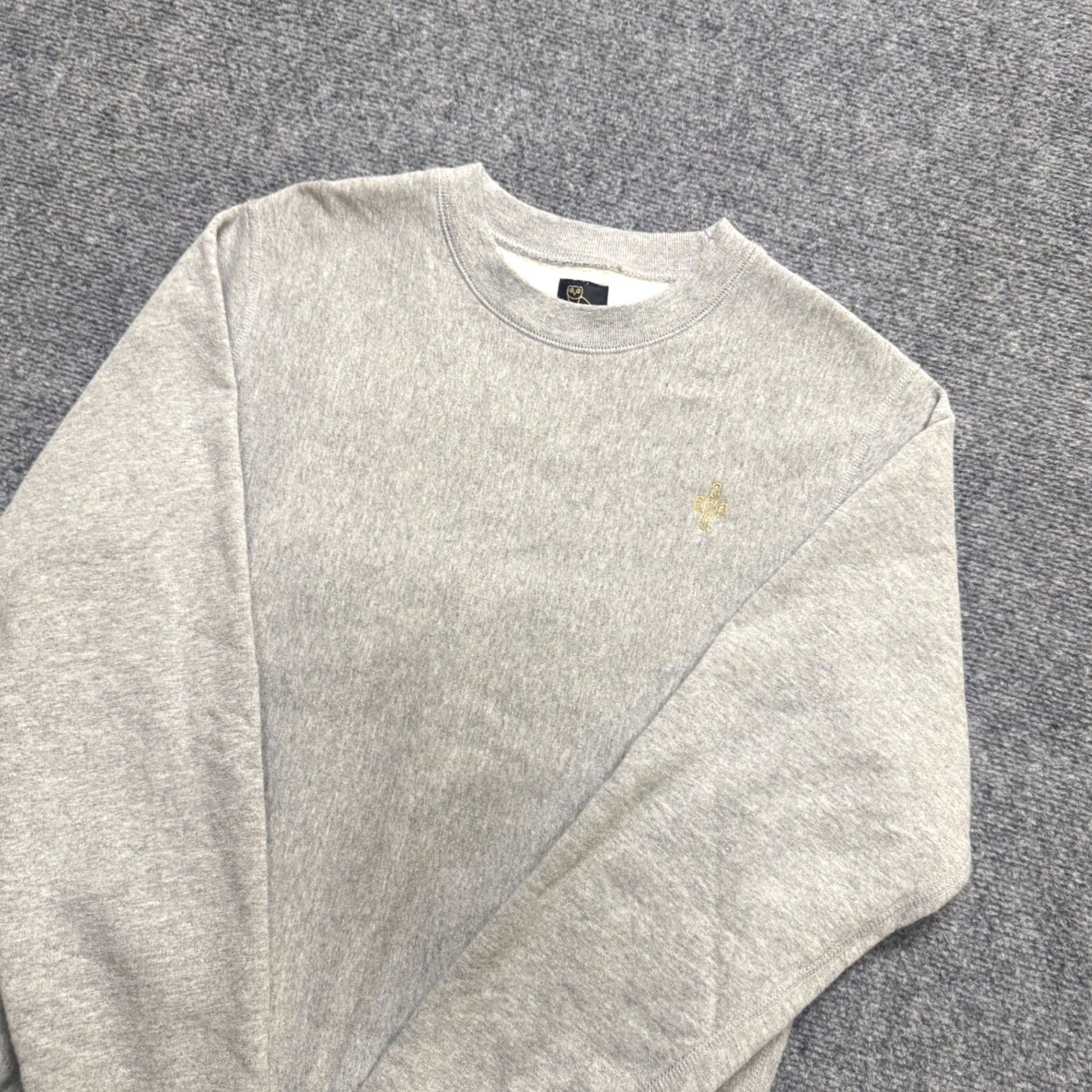 Vintage OVO Sweatshirt Pullover Streetwear Gray S Men Small Long Version Y2K Size US S / EU 44-46 / 1 - 2 Thumbnail