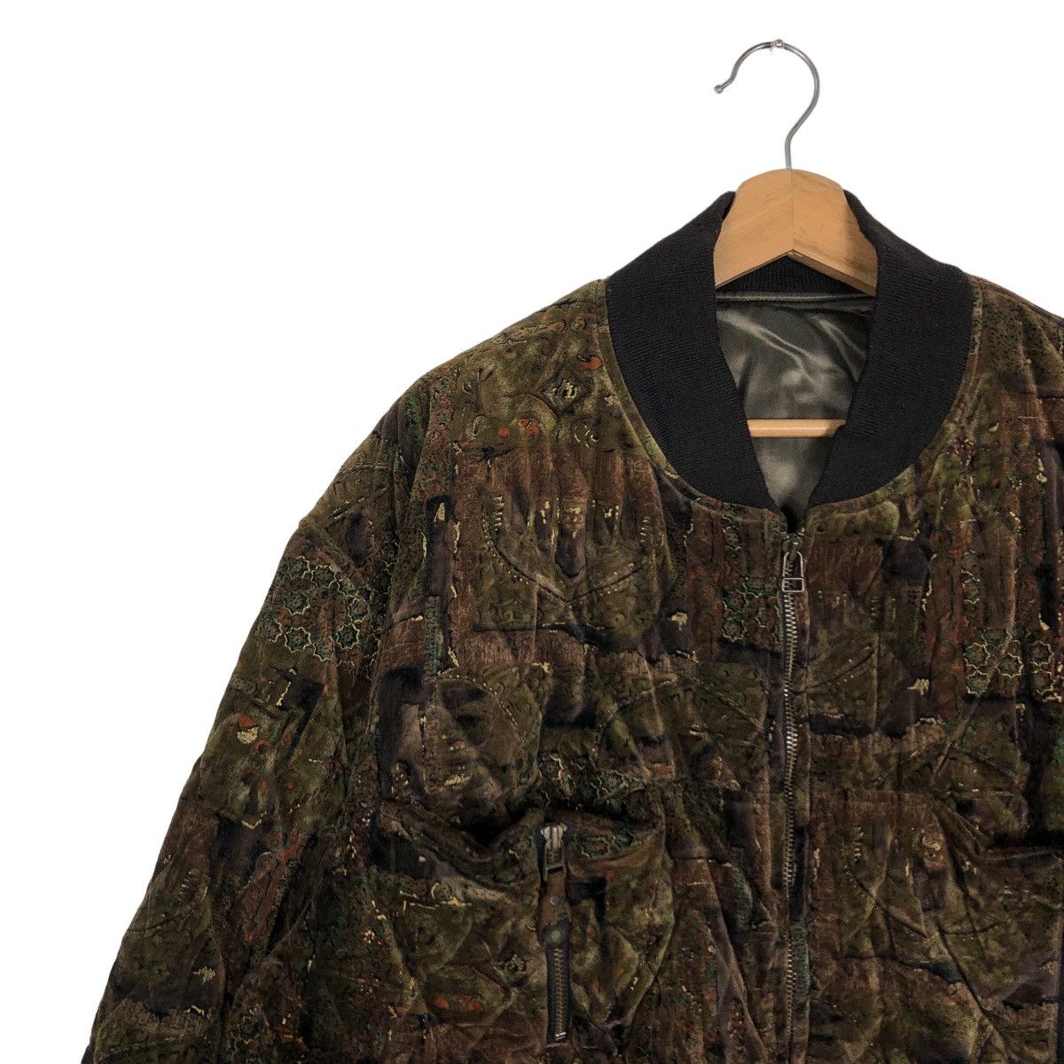 Tete Homme 🔥Issey Miyake Tete Homme Katoh Kazutaka Bomber Jacket Size US M / EU 48-50 / 2 - 7 Thumbnail