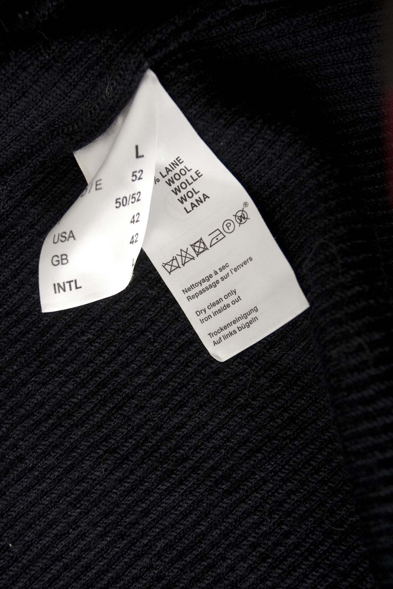 Saint James Saint James Sweater Full Zip Elbow Patch Size L Blue Wool Size US L / EU 52-54 / 3 - 3 Thumbnail
