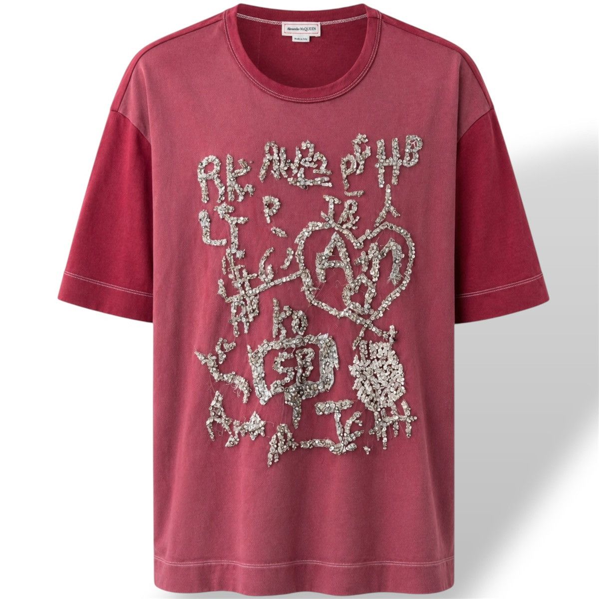 Alexander McQueen AW22 ALEXANDER MQUEEN DESIGNER MENS T SHIRT MADE IN ITALY Size US XL / EU 56 / 4 - 1 Thumbnail