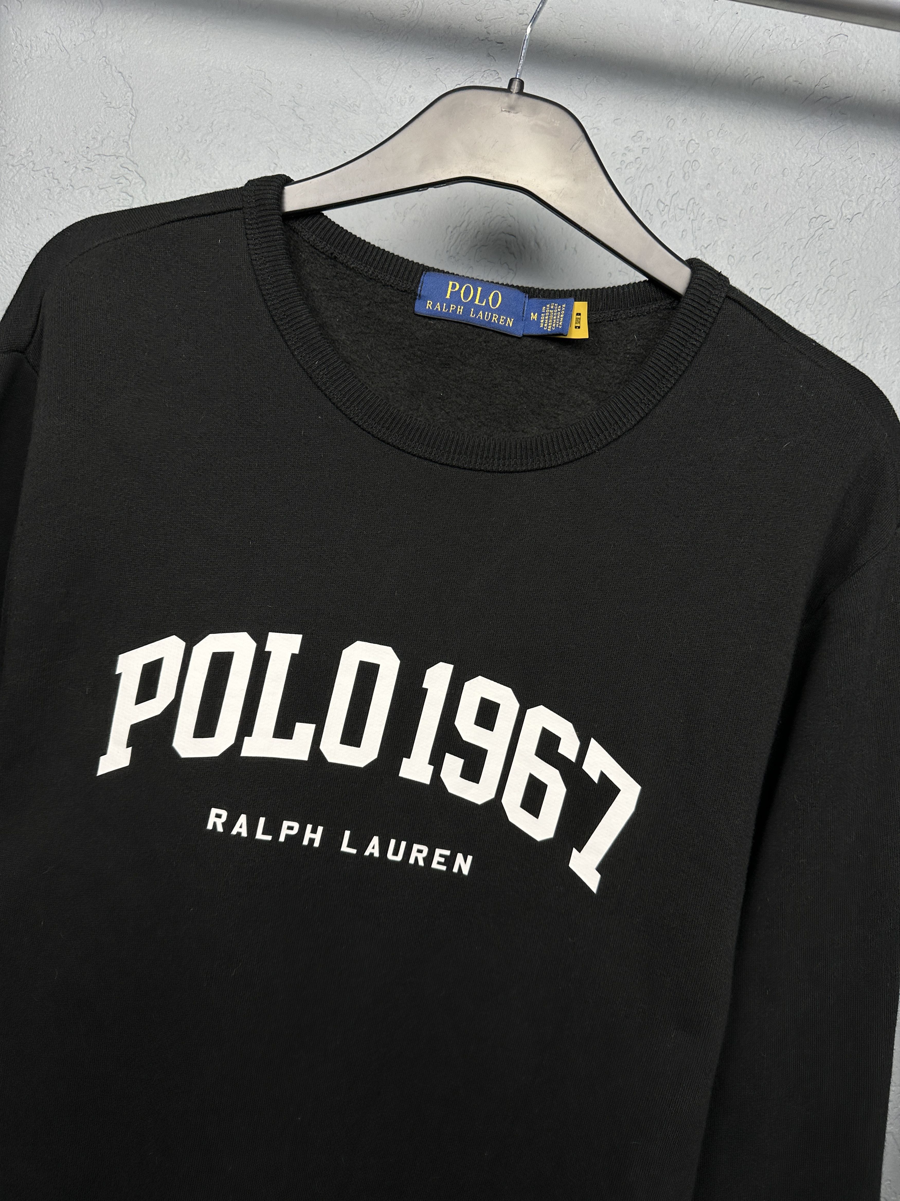 Polo Ralph Lauren Polo Ralph Lauren 1967 Mens Big Logo Sweatshirt Size US M / EU 48-50 / 2 - 2 Thumbnail