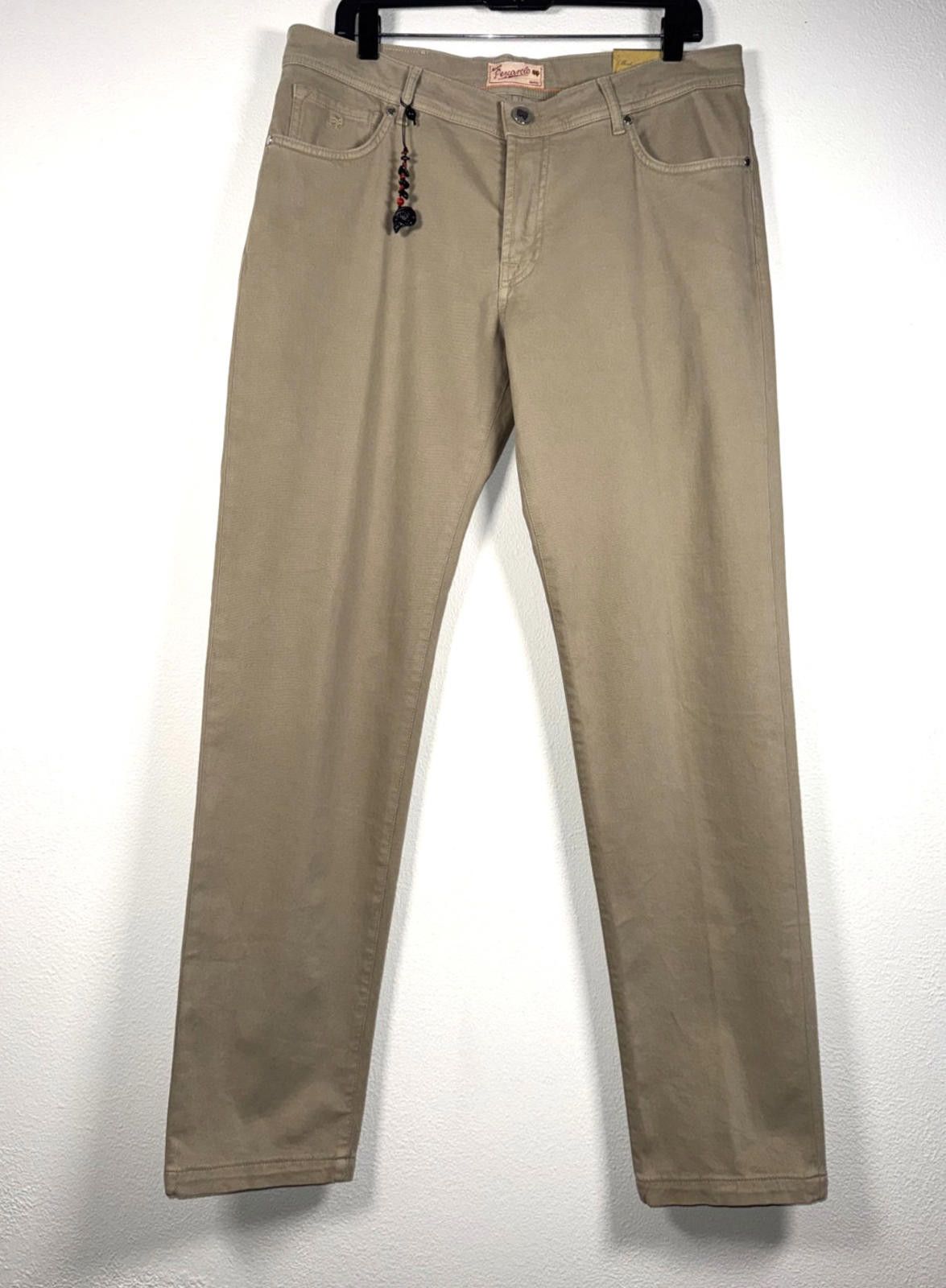 Marco Pescarolo MARCO PESCAROLO CASHMERE COTTON CHINO PANTS SIZE 36 US 52 IT Size 36R - 1 Thumbnail