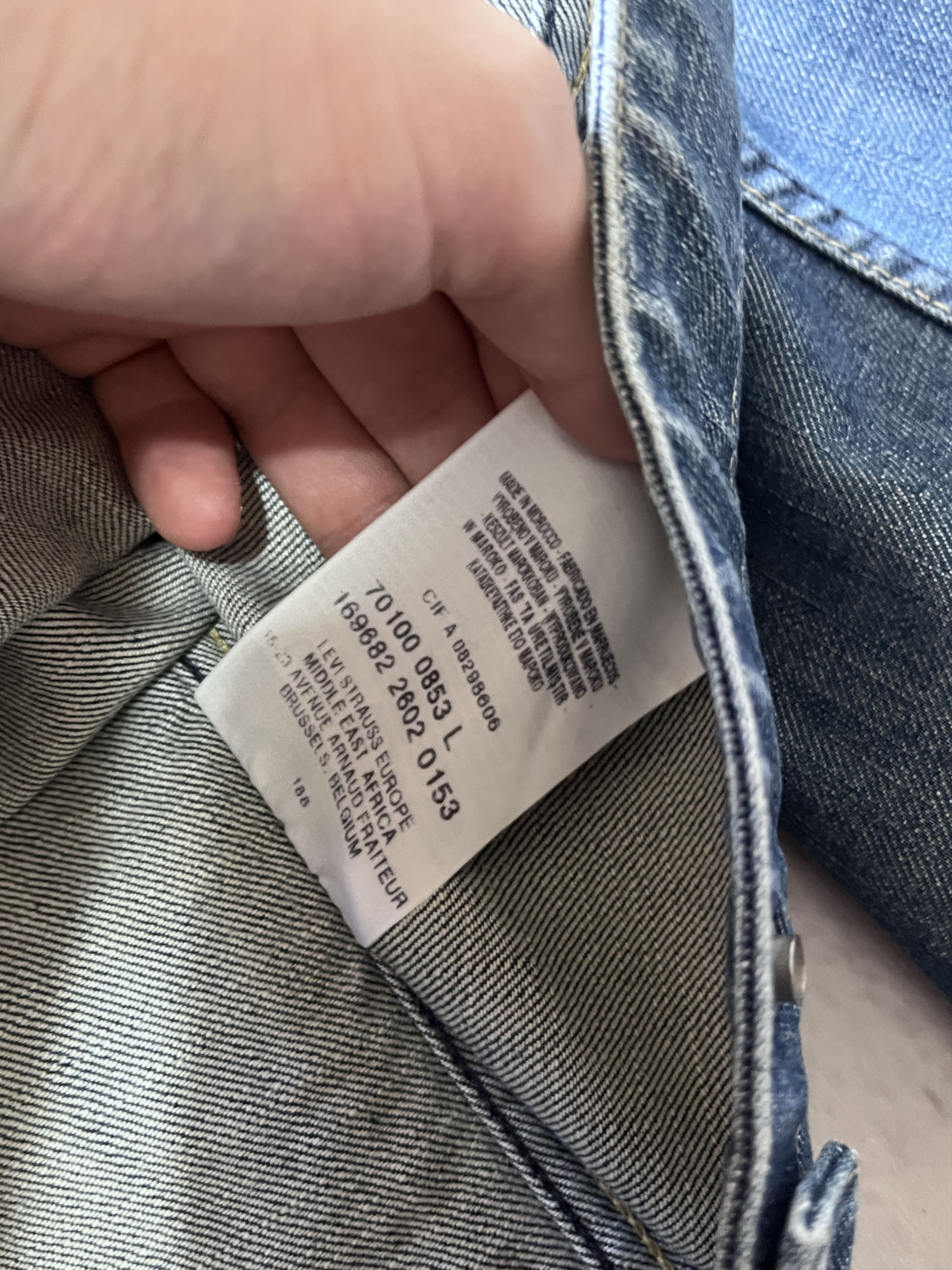 Levi's LEVI'S ENGINEERED JEANS VINTAGE 2002 DENIM JACKET Size US L / EU 52-54 / 3 - 8 Thumbnail