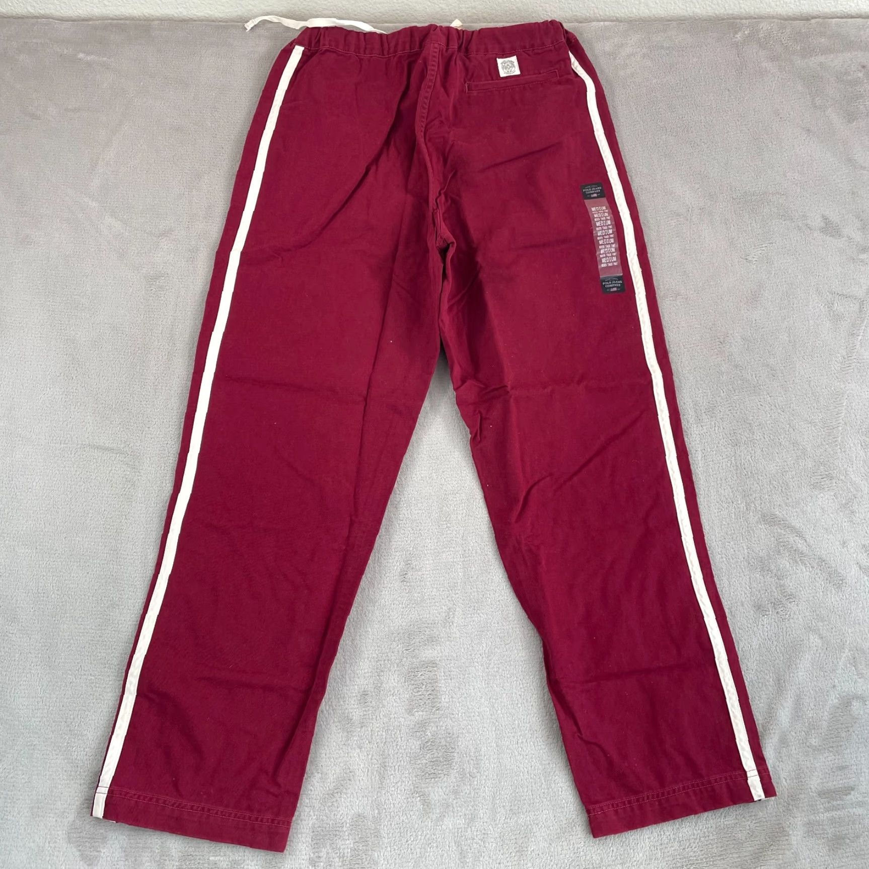 Polo Ralph Lauren Vintage Polo Jeans Co. Ralph Lauren Polo Track Pants Men Medium Ox Blood NWOT Size US M / EU 48-50 / 2 - 7 Thumbnail