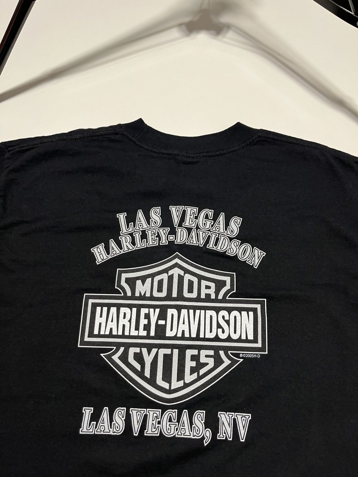 Harley Davidson Vintage 90’s Harley Davidson Las Vegas T-shirt Size US XL / EU 56 / 4 - 6 Thumbnail