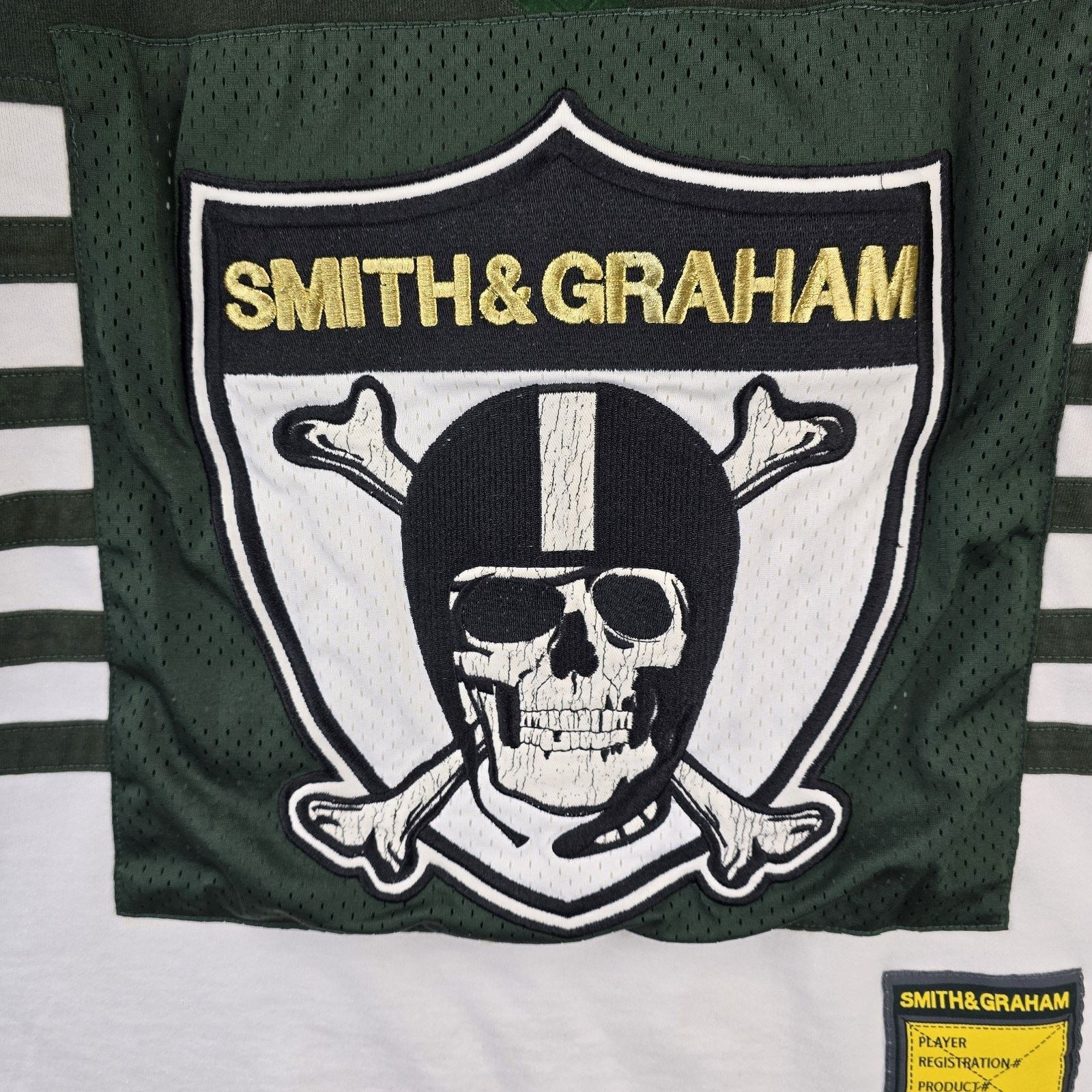 Other Smith & Graham Jersey Sweater Mens Large Green Yellow Skull Size US L / EU 52-54 / 3 - 4 Thumbnail
