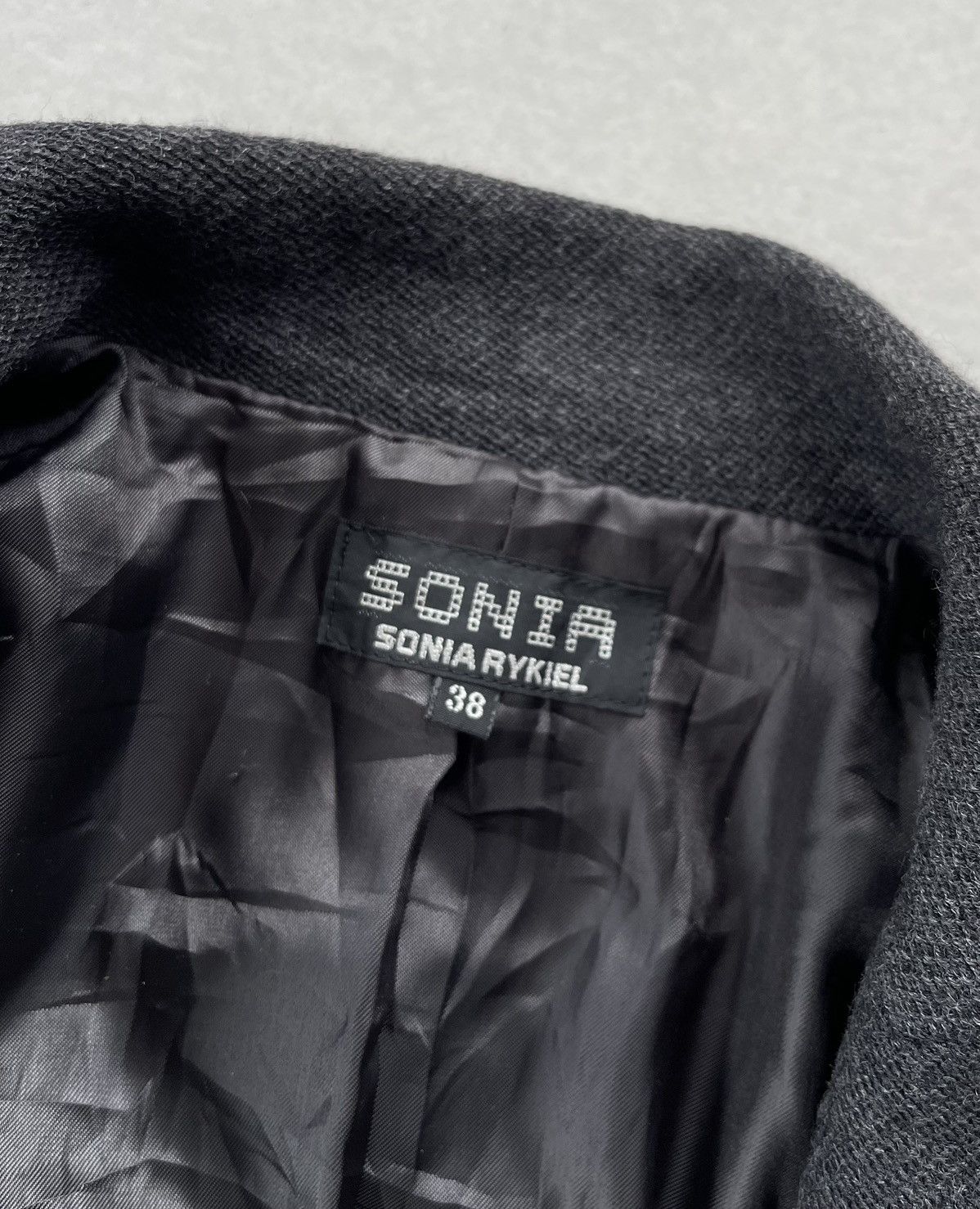 Sonia Rykiel SONIA RYKIEL WOMEN'S WOOL DOUBLE BREASTED COAT/JACKET Size S / US 4 / IT 40 - 7 Thumbnail