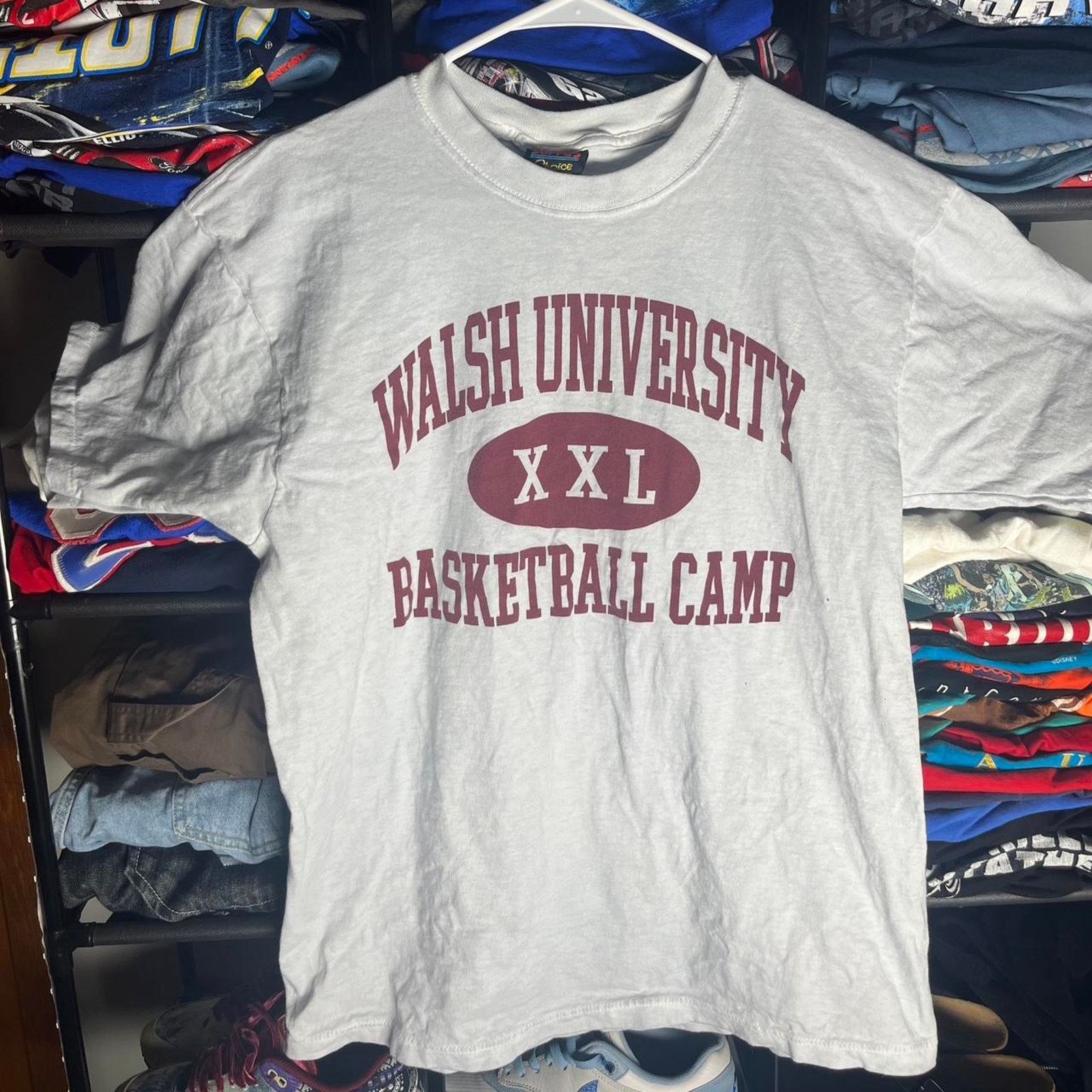 Reebok Vintage walsh university basketball shirt Size US L / EU 52-54 / 3 - 1 Thumbnail