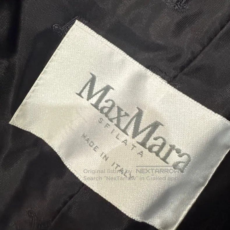 Max Mara Max Mara Silver Thread Teddy Fleece Coat Size S / US 4 / IT 40 - 3 Thumbnail