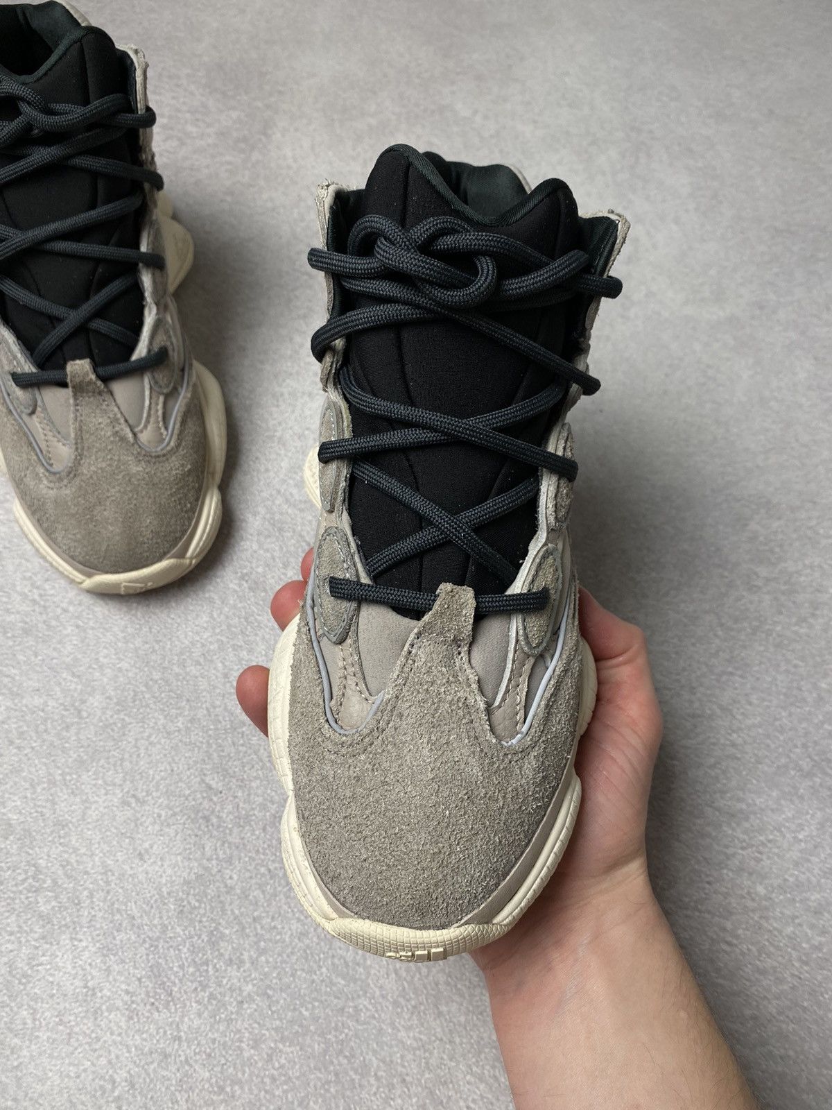 Yeezy Adidas Yeezy Boost 500 high Mist Stone GV7775 Size US 6 / IT 36 - 10 Thumbnail