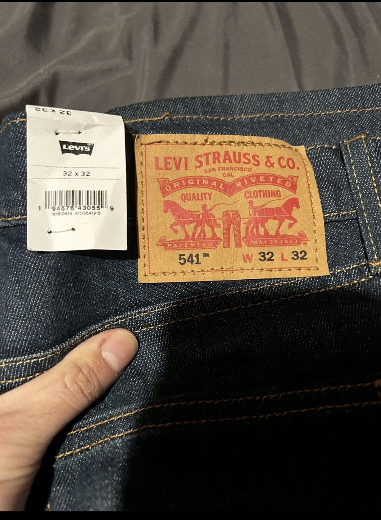 Levi's Levi’s 541 Athletic Taper Flex Jeans 32x32 Burch Size US 32 / EU 48 - 5 Thumbnail
