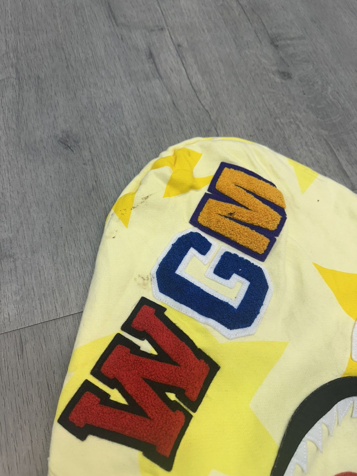 Bape BAPE Shark Full Zip Hoodie Yellow Star Camo–Made in Japan XS Size XS / US 0-2 / IT 36-38 - 9 Thumbnail