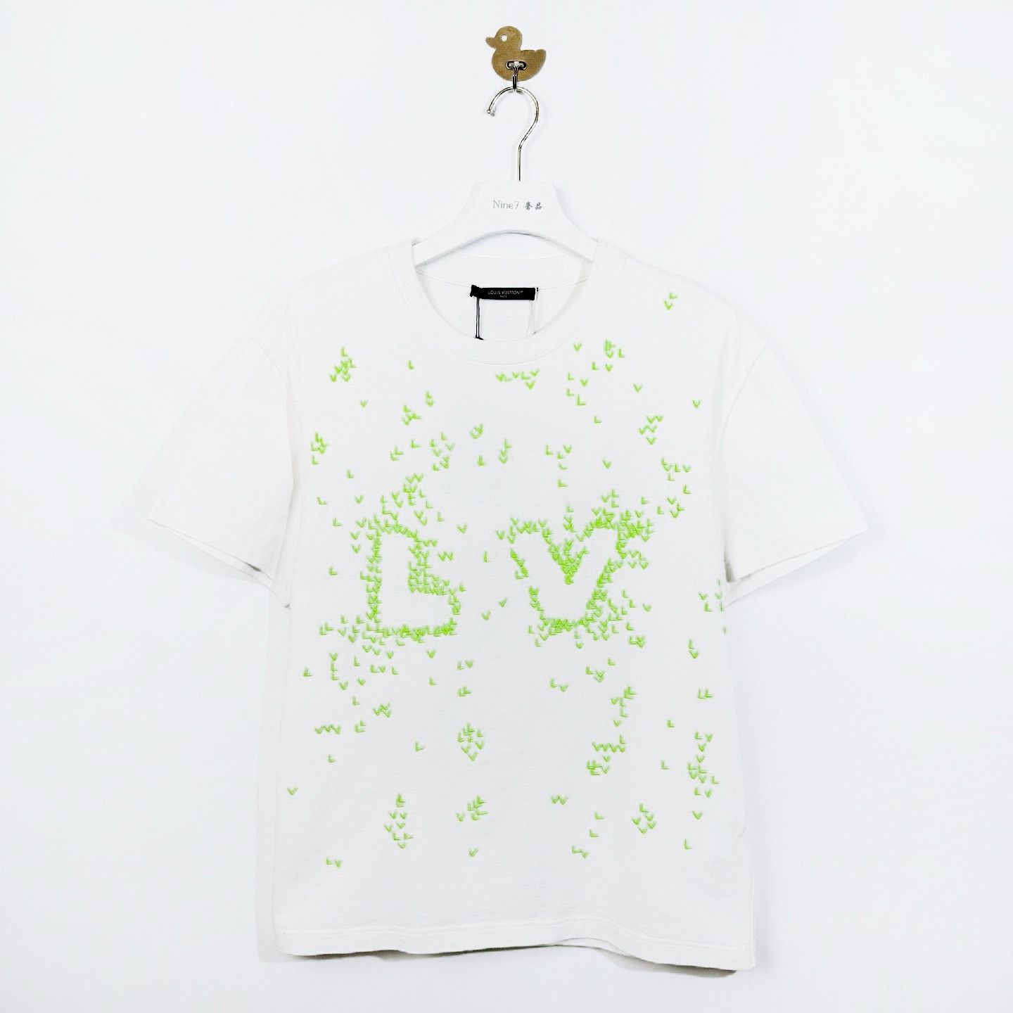 Louis Vuitton Louis Vuitton Embroidered Logo T-Shirt Size L Size US L / EU 52-54 / 3 - 1 Thumbnail