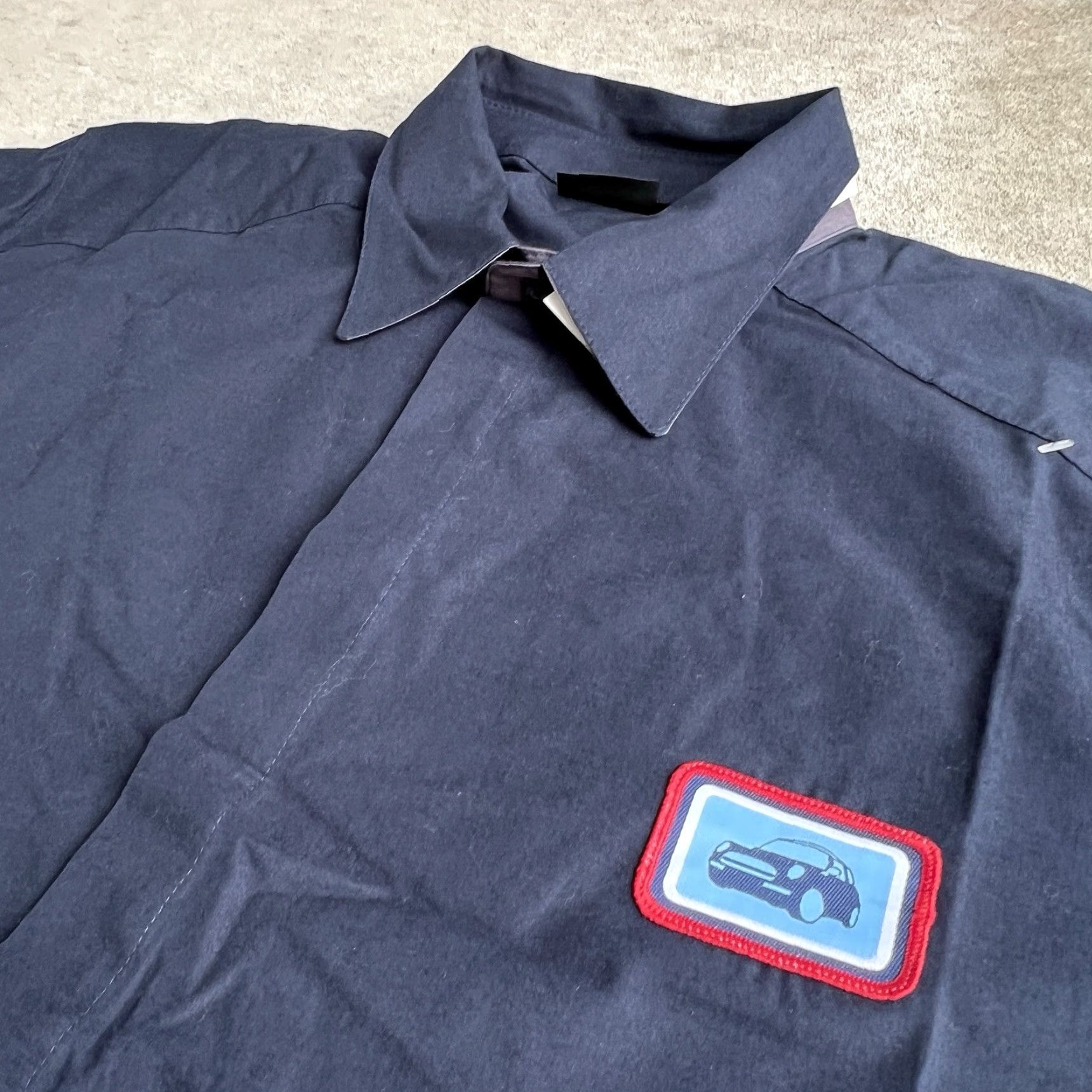 J Brand NEW Official MINI COOPER Car Brand Short Sleeve Button Front Shirt Mens Size XL Size US XL / EU 56 / 4 - 2 Thumbnail