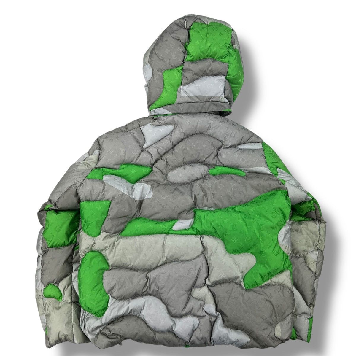 Louis Vuitton Louis Vuitton x Kidsuper Patchwork Puffer Jacket Size US XL / EU 56 / 4 - 3 Thumbnail