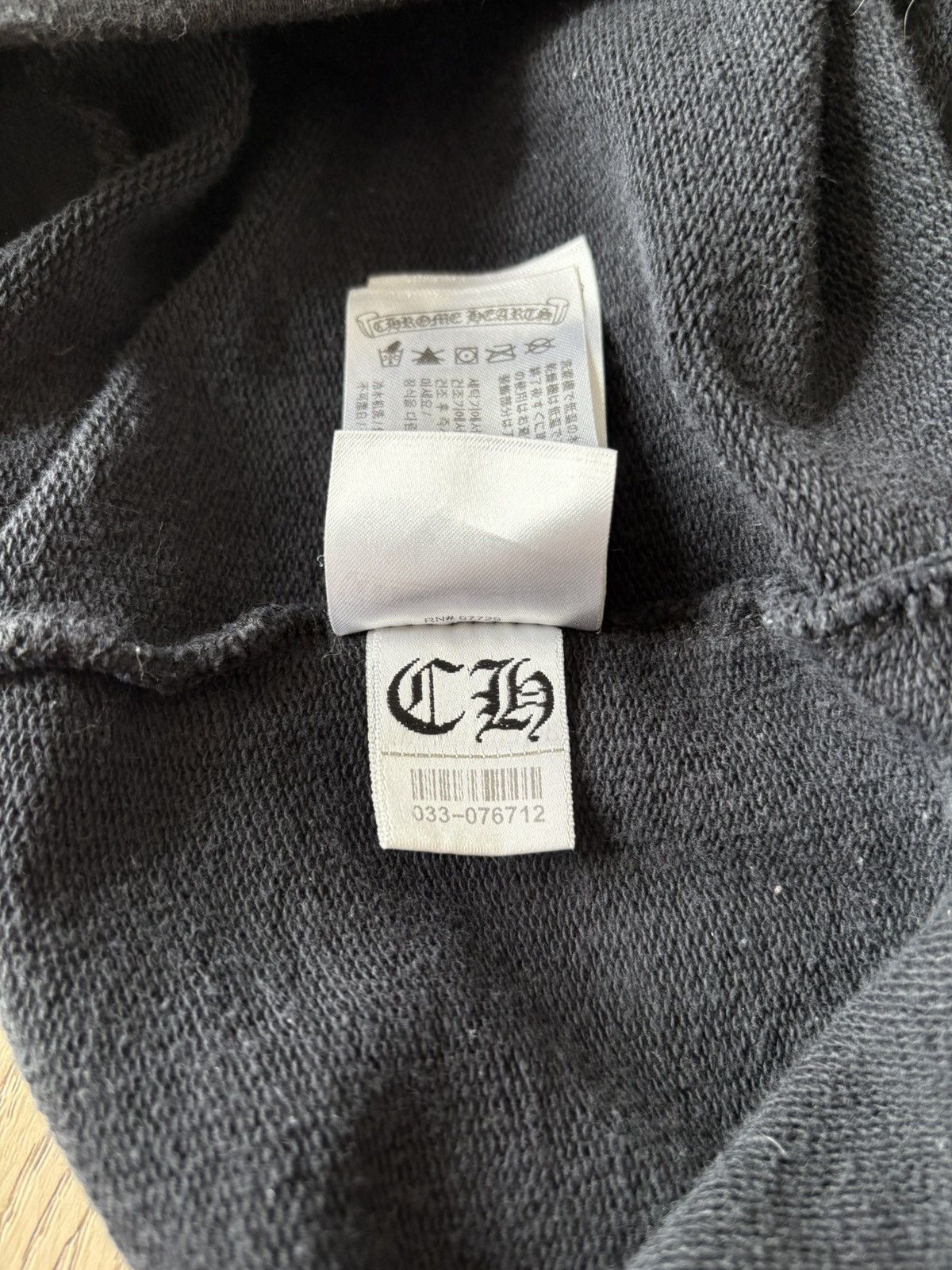 Chrome Hearts Chrome Hearts Monogram Verticle Logo Zip Up Hoodie Size US XS / EU 42 / 0 - 13 Thumbnail
