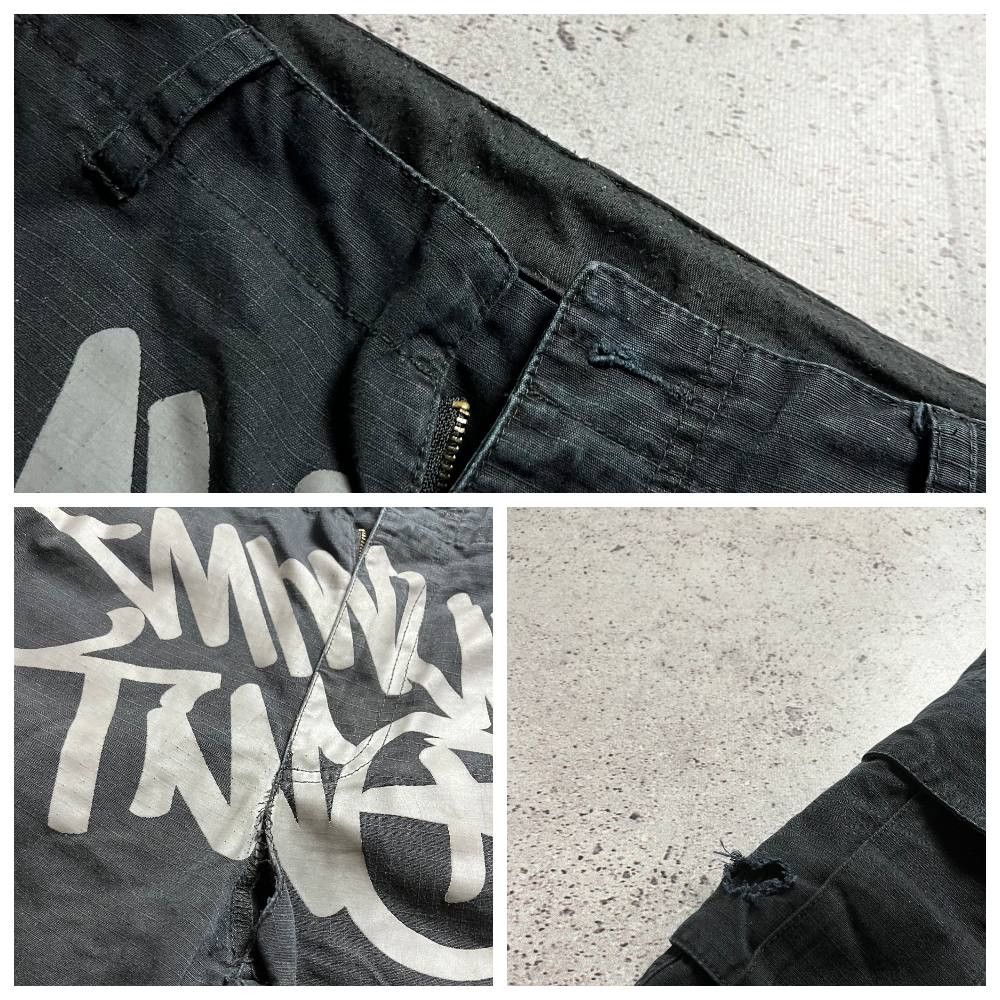 Japanese Brand Minus Two Cargo Jeans Y2K Parachutes BBC Style Size US 32 / EU 48 - 10 Thumbnail