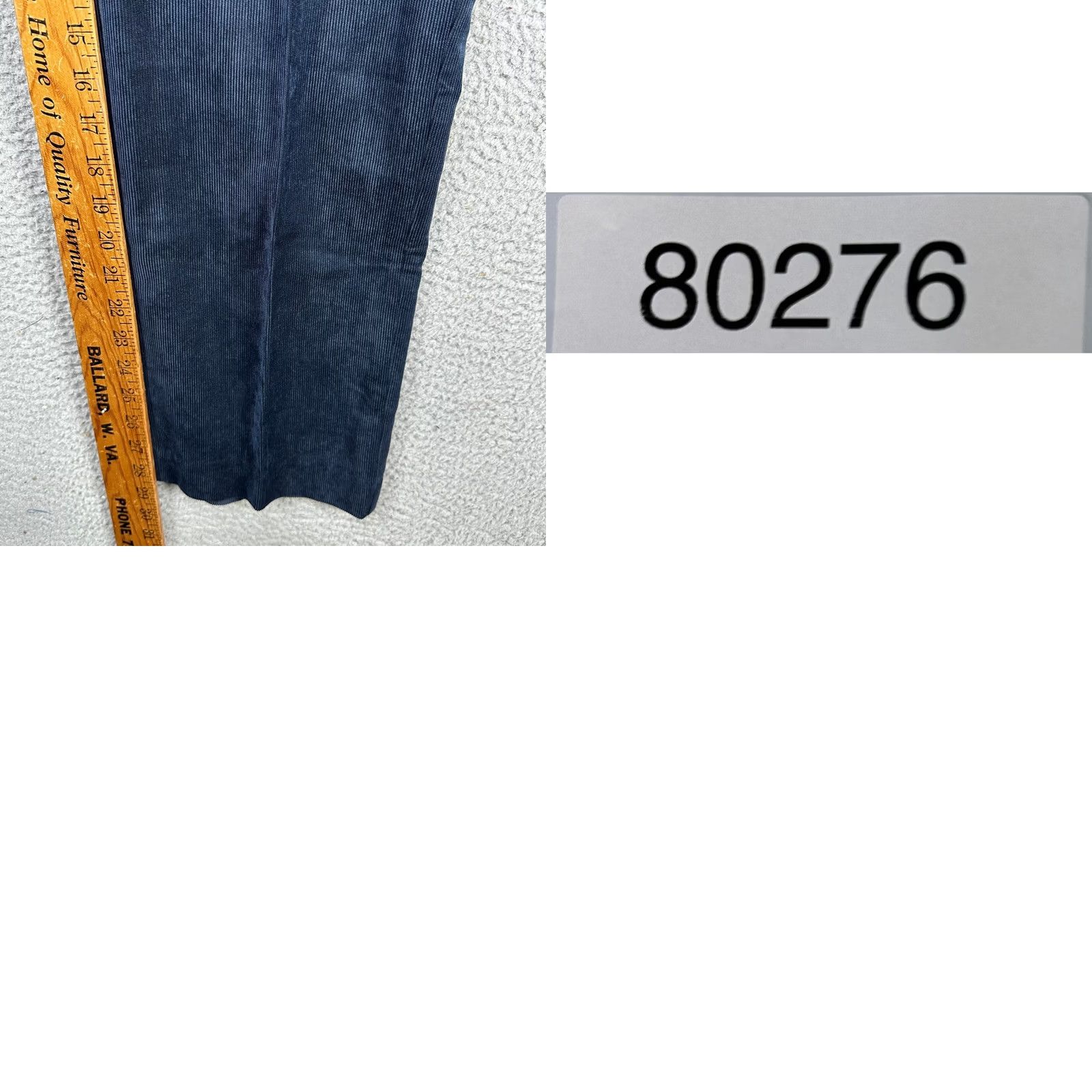 Perry Ellis Perry Ellis Portfolio Pants Corduroy Mens 38X29 Blue Modern Fit NEW Size US 38 / EU 54 - 8 Thumbnail