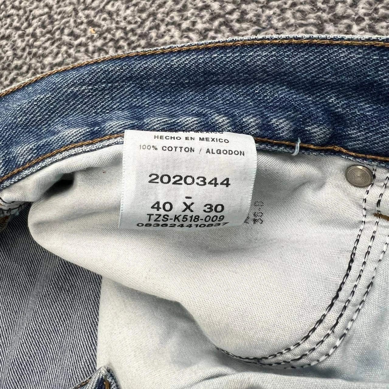 Lee Lee Jeans Men 40x30 Faded Straight Denim Pants Pocket Size US 40 / EU 56 - 7 Thumbnail