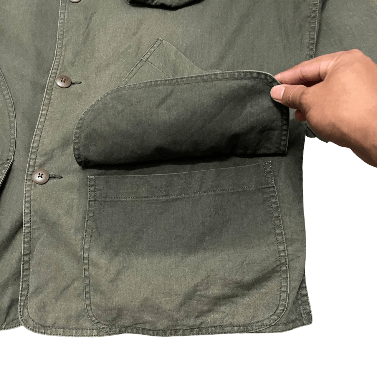 Banana Republic Vintage Banan Republic Hunting Chore Jacket Sunfaded Size US M / EU 48-50 / 2 - 6 Thumbnail