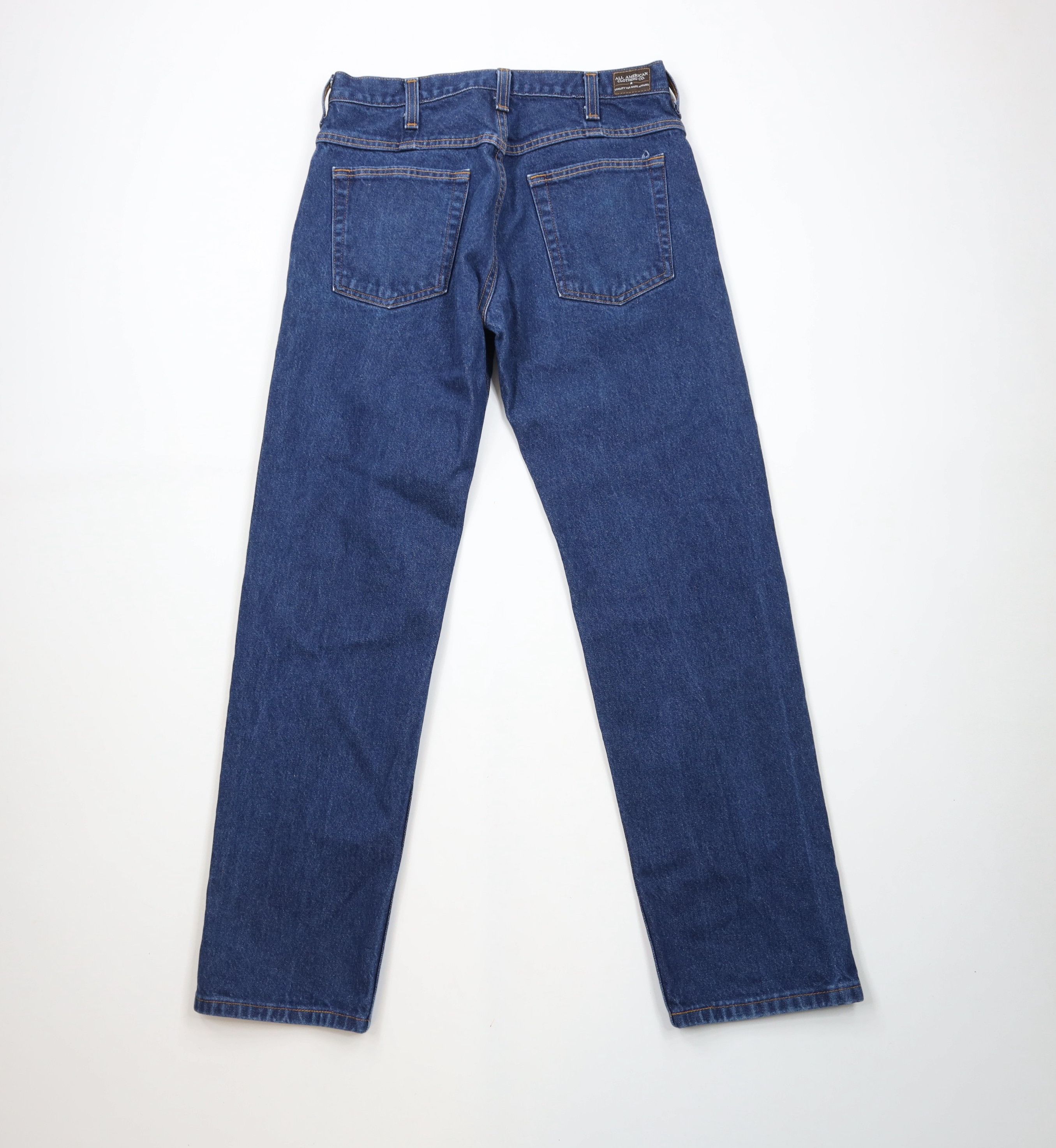 Vintage Vintage 90s Streetwear Leg Denim Jeans Blue Cotton USA Size US 32 / EU 48 - 8 Thumbnail