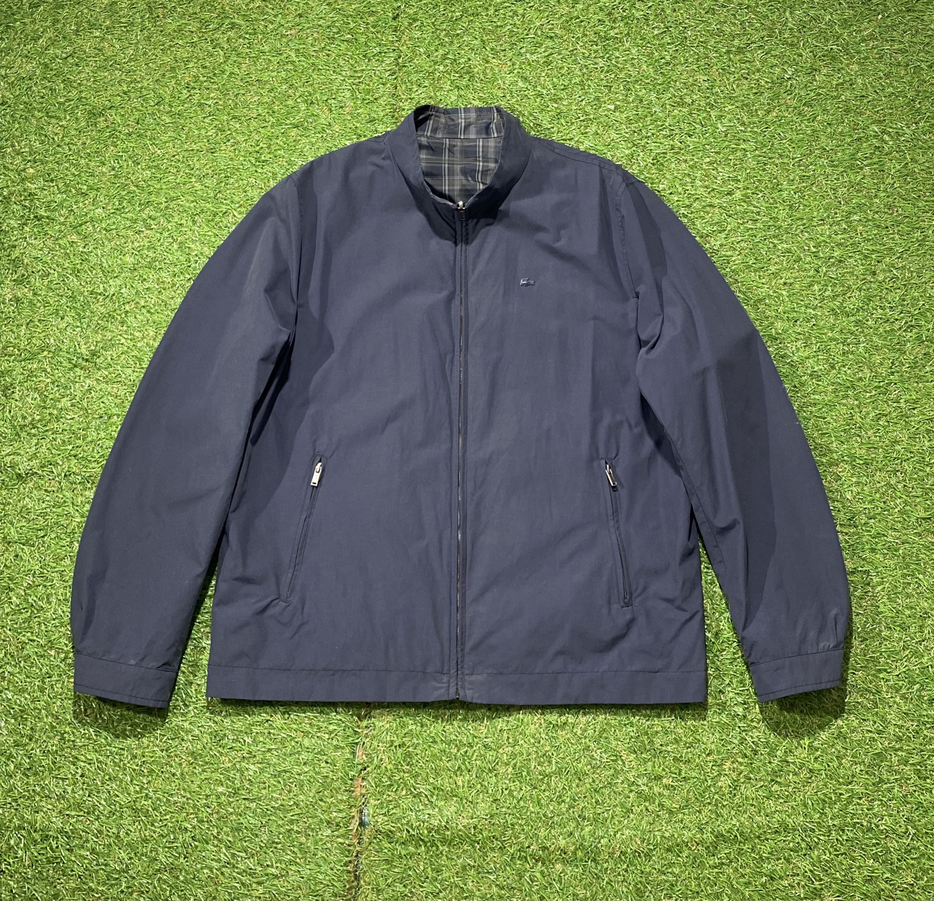 Lacoste Vintage 90s Lacoste Checkered Jacket Size US XL / EU 56 / 4 - 5 Thumbnail