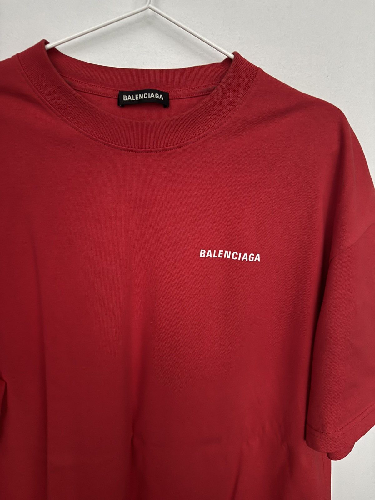 Balenciaga Balenciaga logo tee Size US L / EU 52-54 / 3 - 1 Thumbnail