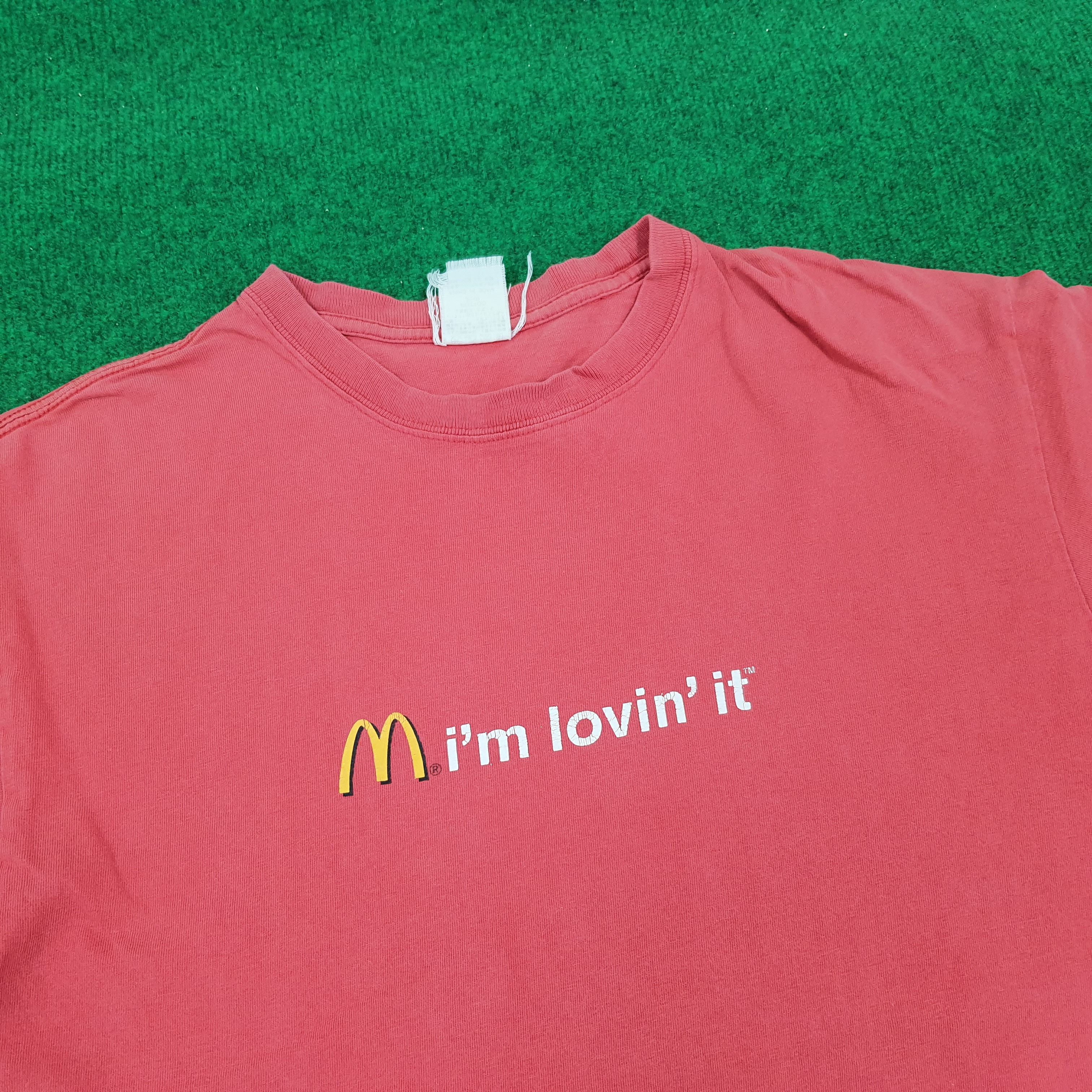 Vintage Vintage McDonald McD Promo I'm Loving'it Tshirt Size US M / EU 48-50 / 2 - 2 Thumbnail