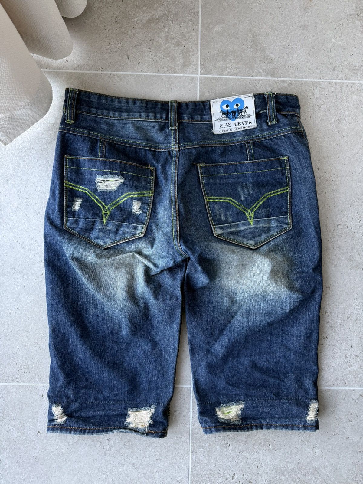 Comme des Garcons SuperRare! CDG X Levis Denim X Opening Ceremony Denim Size US 33 - 2 Thumbnail
