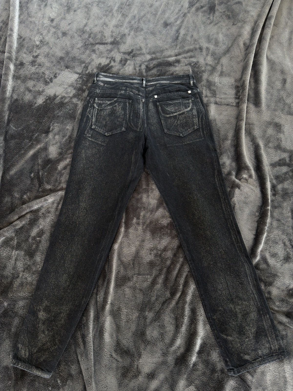 Givenchy Givenchy black denim reflective Size US 34 / EU 50 - 2 Thumbnail