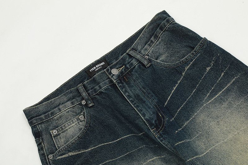 Vintage American high-street cleanfit washed gradient jeans Size US 32 / EU 48 - 3 Thumbnail
