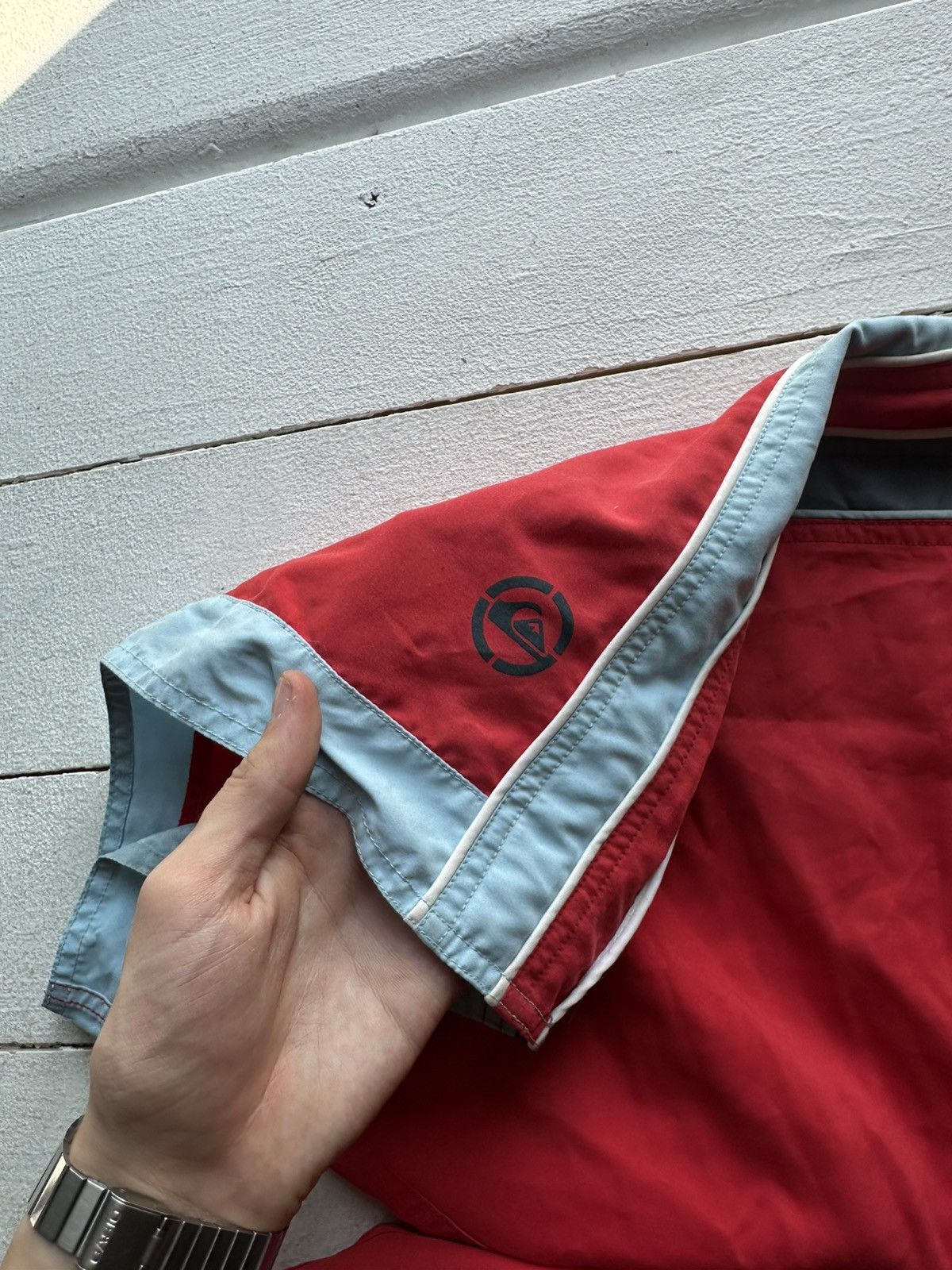 Quiksilver 🚨Vintage Quiksilver Shorts Big Logo Y2K Style 90s Surfing Size US 32 / EU 48 - 9 Thumbnail