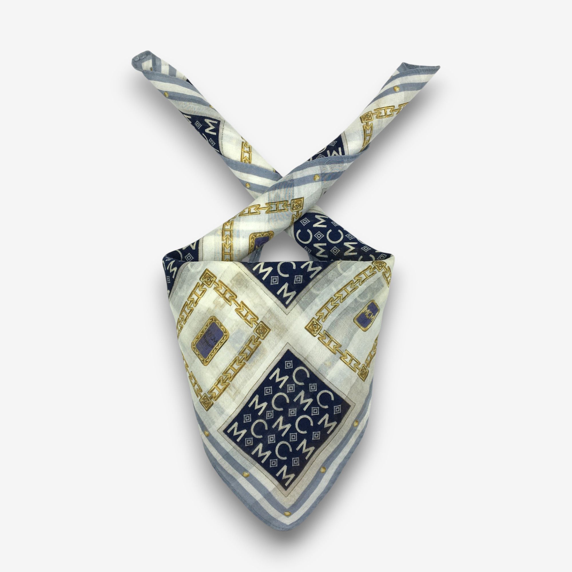 MCM Vintage MCM Handkerchief Pocket Square Bandana Size ONE SIZE - 1 Thumbnail