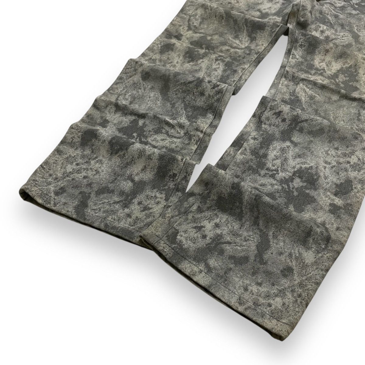 Japanese Brand ORIGINAL FLARE MONSIEUR HOMME ACID WASH (33×40) Size US 33 - 5 Thumbnail