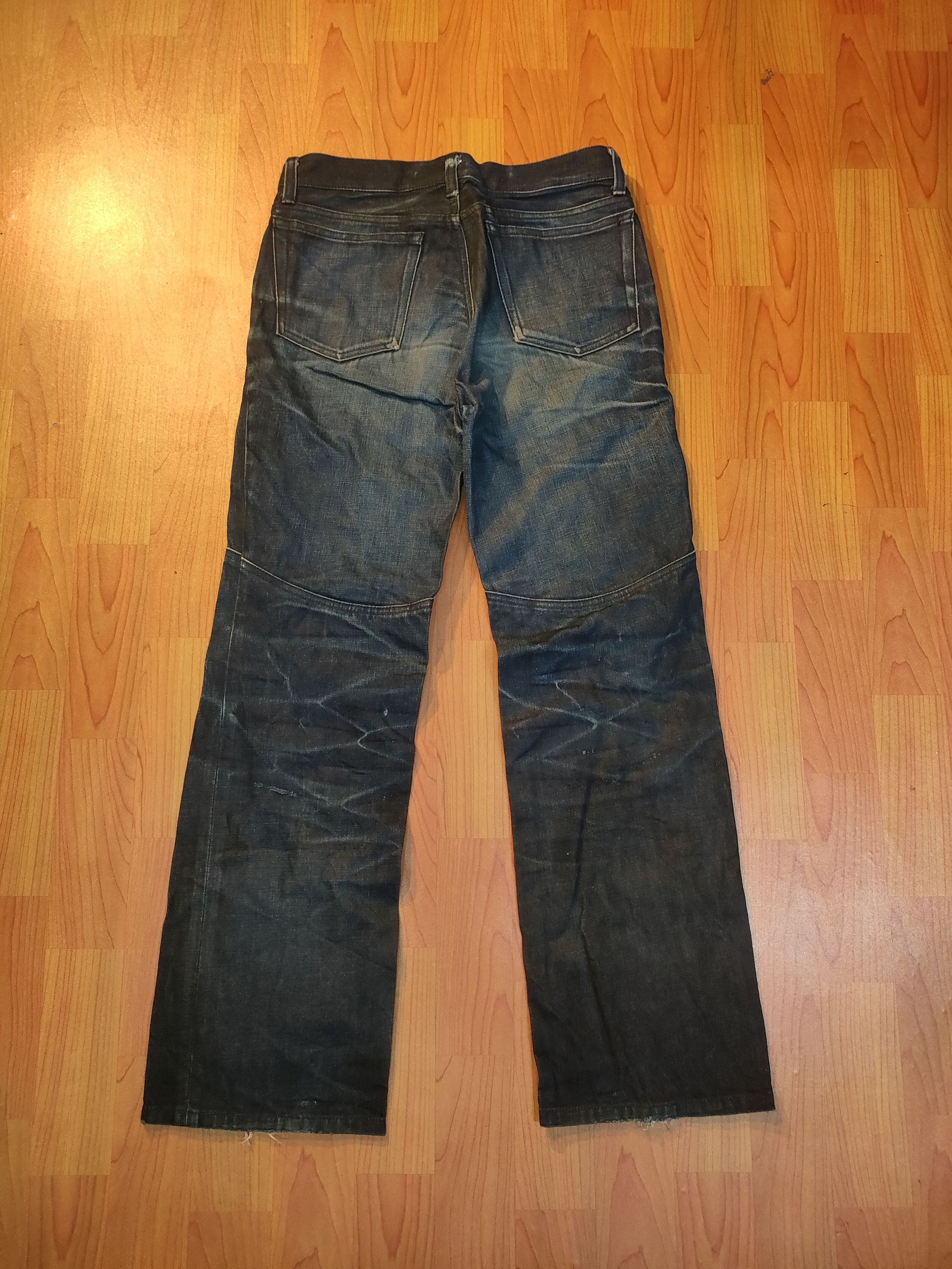 Japanese Brand A.B.X Biker Jeans Size US 30 / EU 46 - 2 Thumbnail