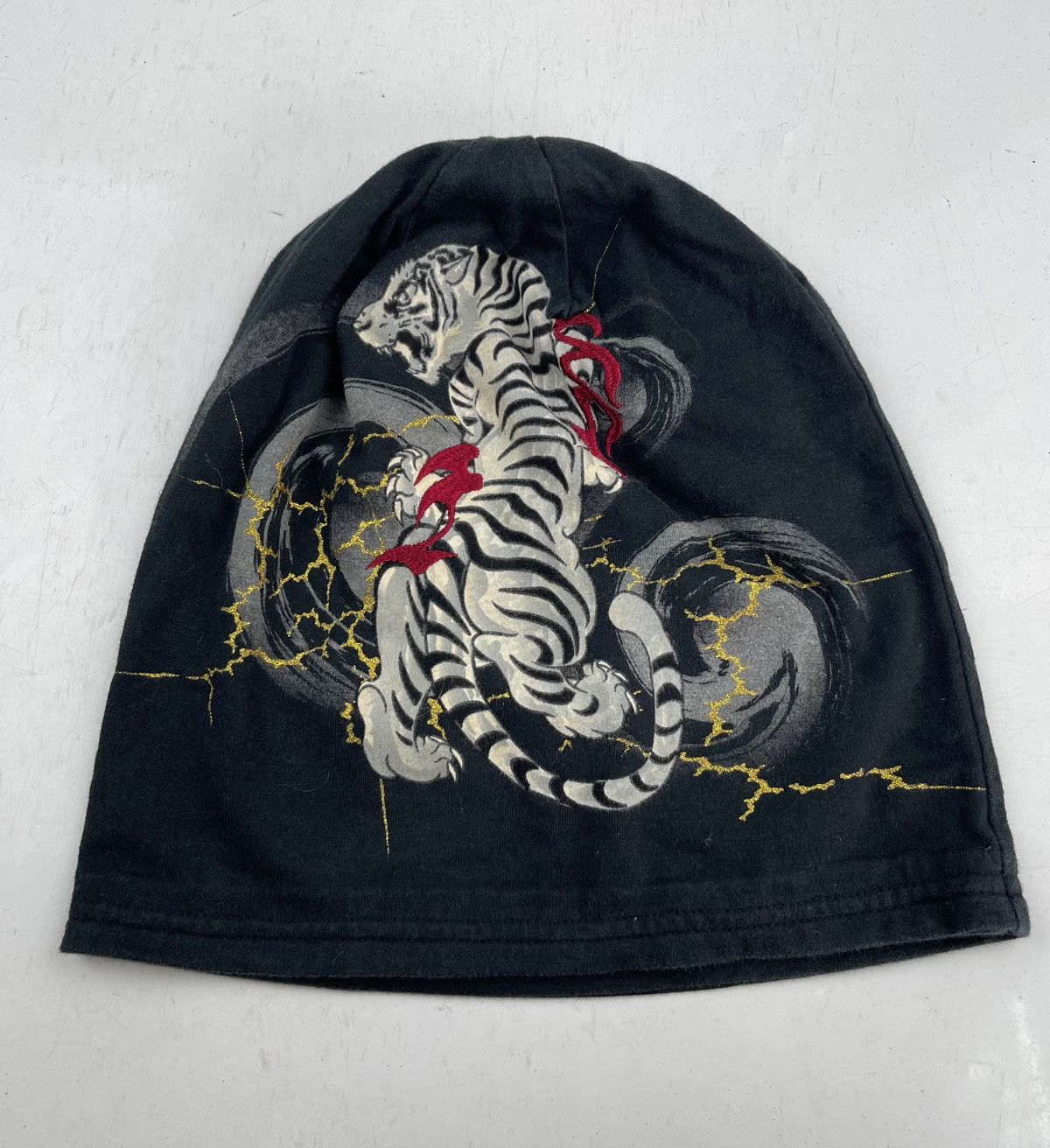 Japanese Brand rare design tiger beanie hat tc37 Size ONE SIZE - 1 Thumbnail