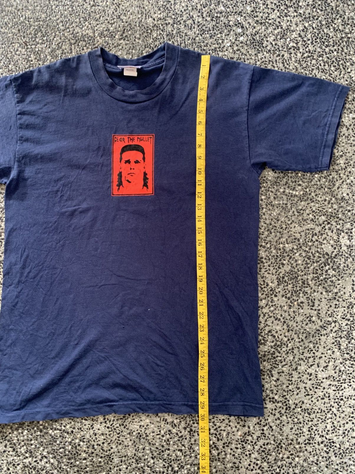 Vintage Vintage Fear The Mullet Graphics Art T shirt Size US L / EU 52-54 / 3 - 9 Thumbnail
