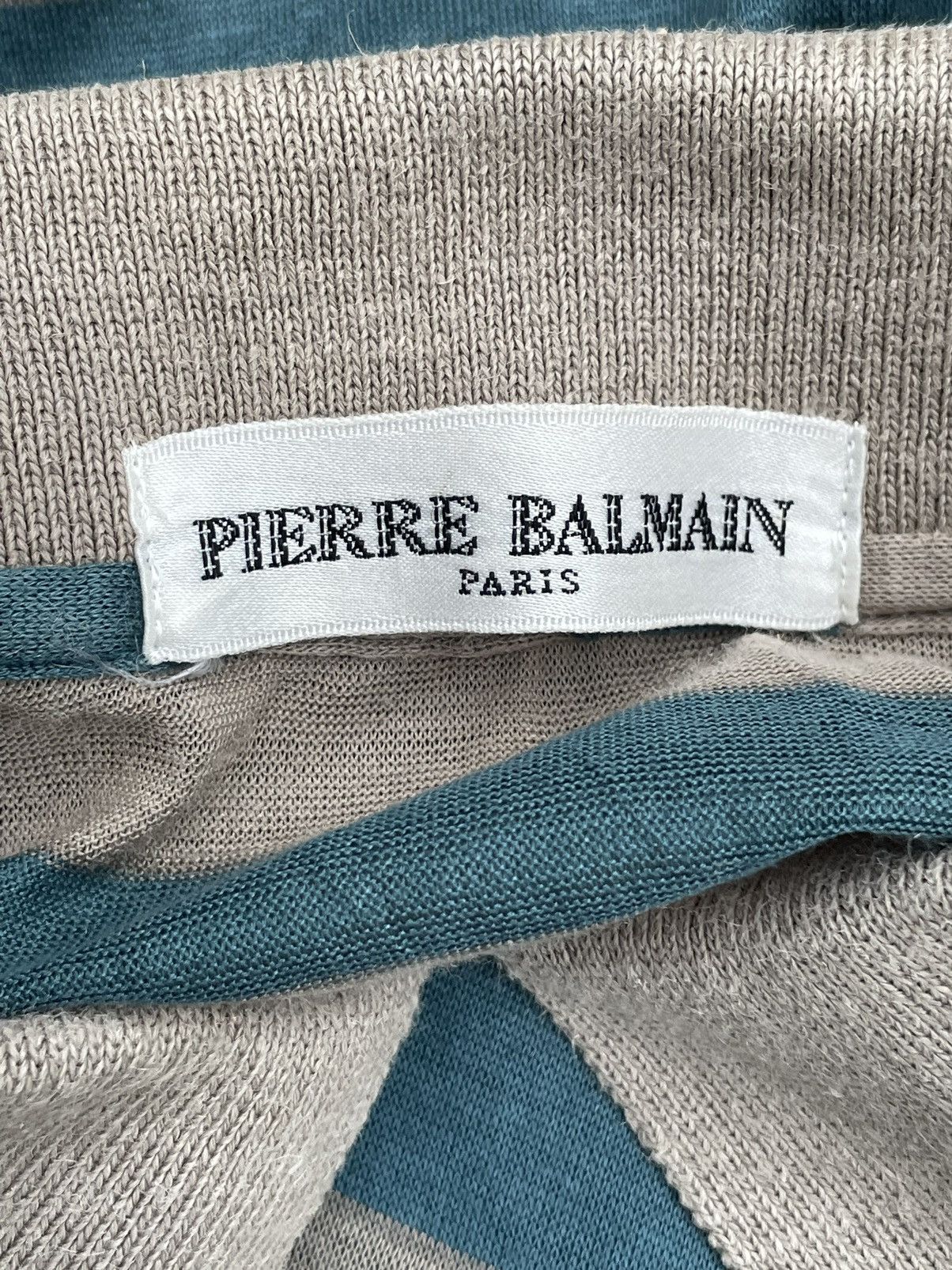 Pierre Balmain Vintage Pierre Balmain Paris Polo Tshirt Size US M / EU 48-50 / 2 - 12 Thumbnail