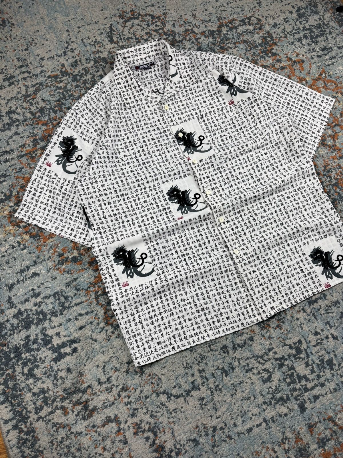 Southpole Vintage 90s Southpole short sleeve shirt all over print y2k Size US XXL / EU 58 / 5 - 3 Thumbnail