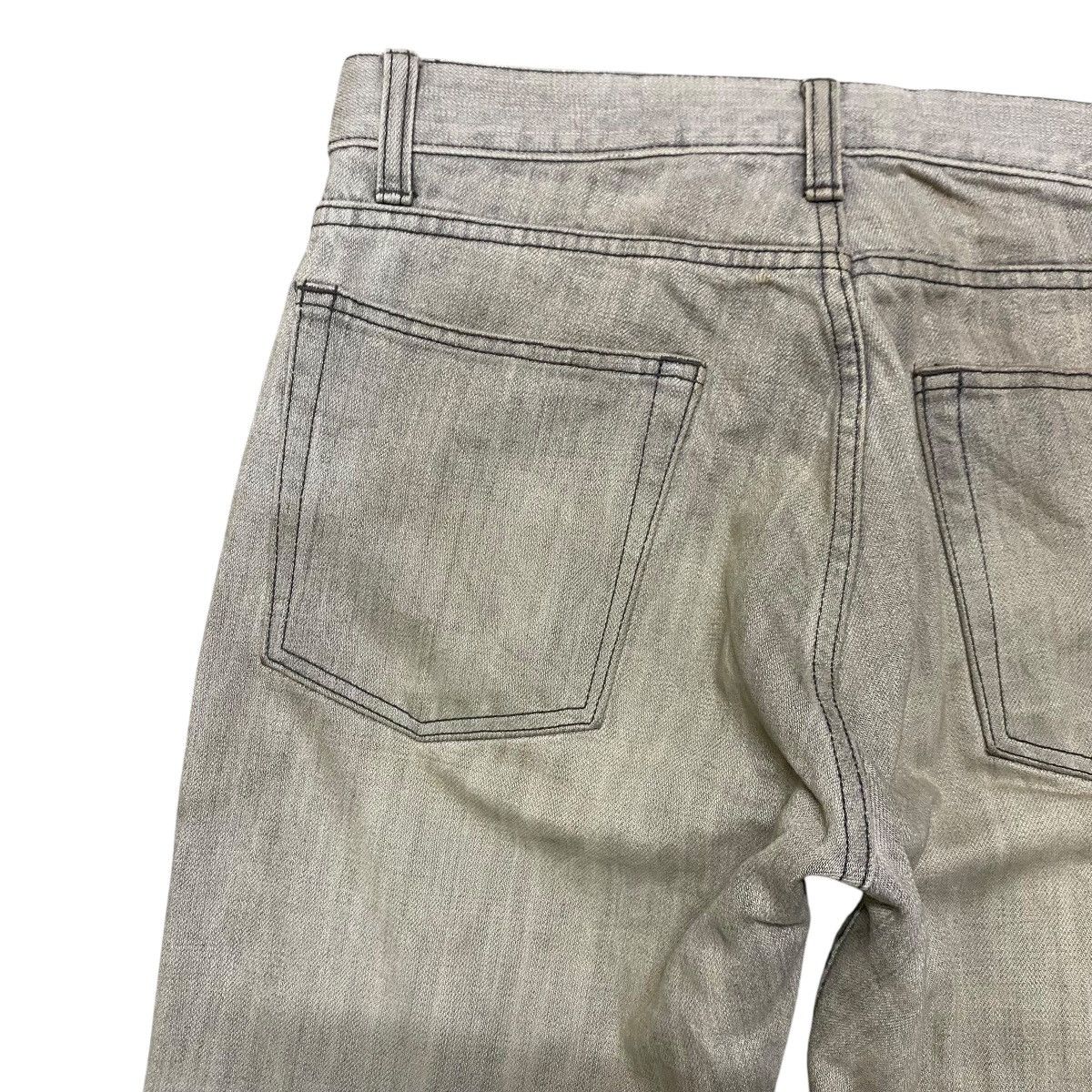 Le Grande Bleu (L.G.B.) Japanese RUPERT EDGE Mudwash Denim Flare Jeans Zipper Pocket Size US 31 - 10 Thumbnail