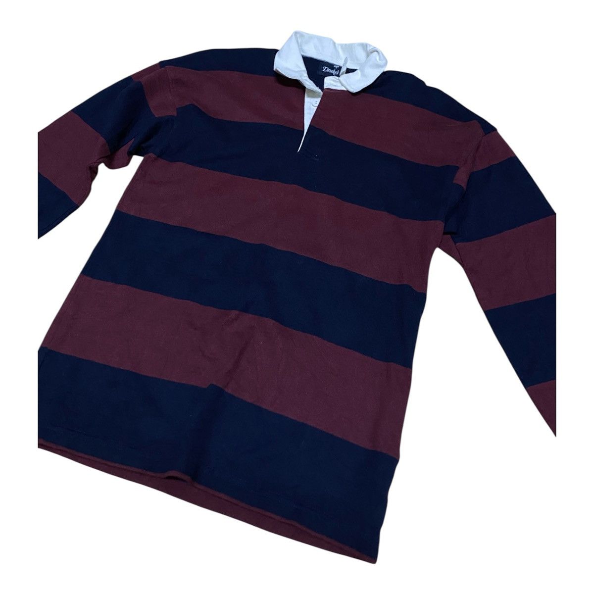 Drake's Drake's Long Sleeve Polo shirt Size US XS / EU 42 / 0 - 5 Thumbnail