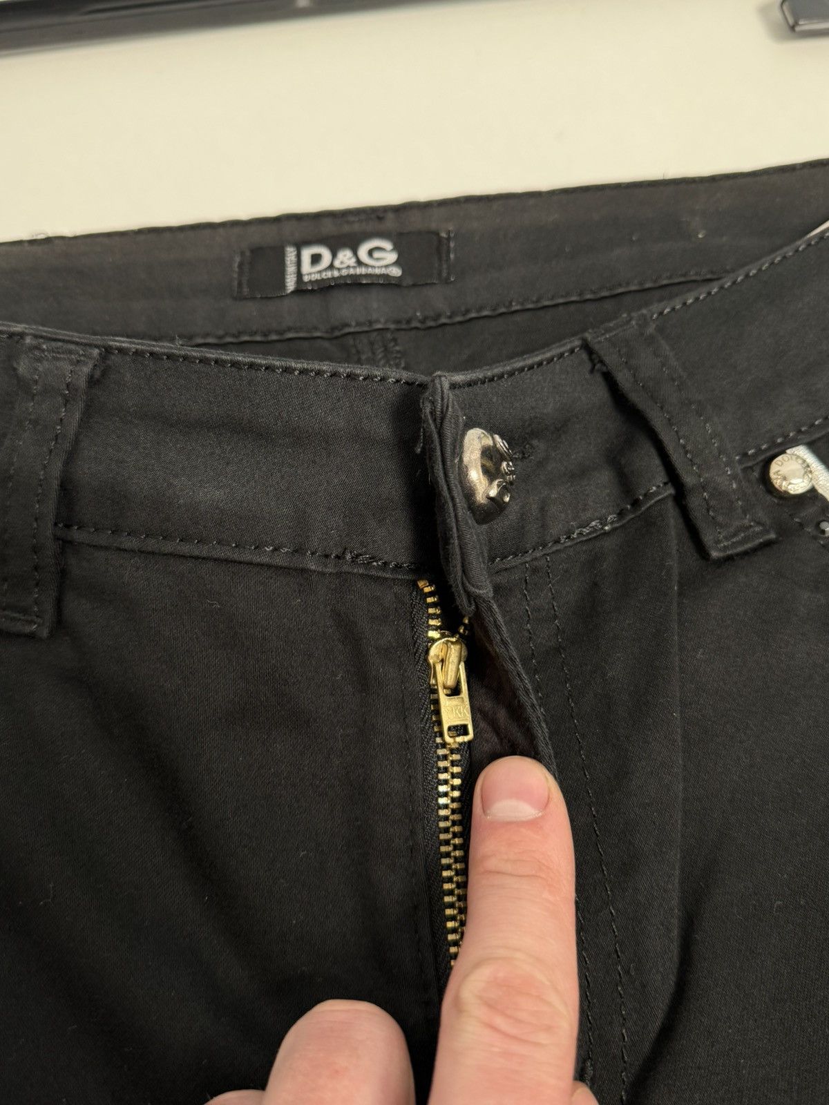 Dolce & Gabbana Dolce&Gabbana Women’s Jeans Pants Luxury Black Size 31" - 17 Thumbnail