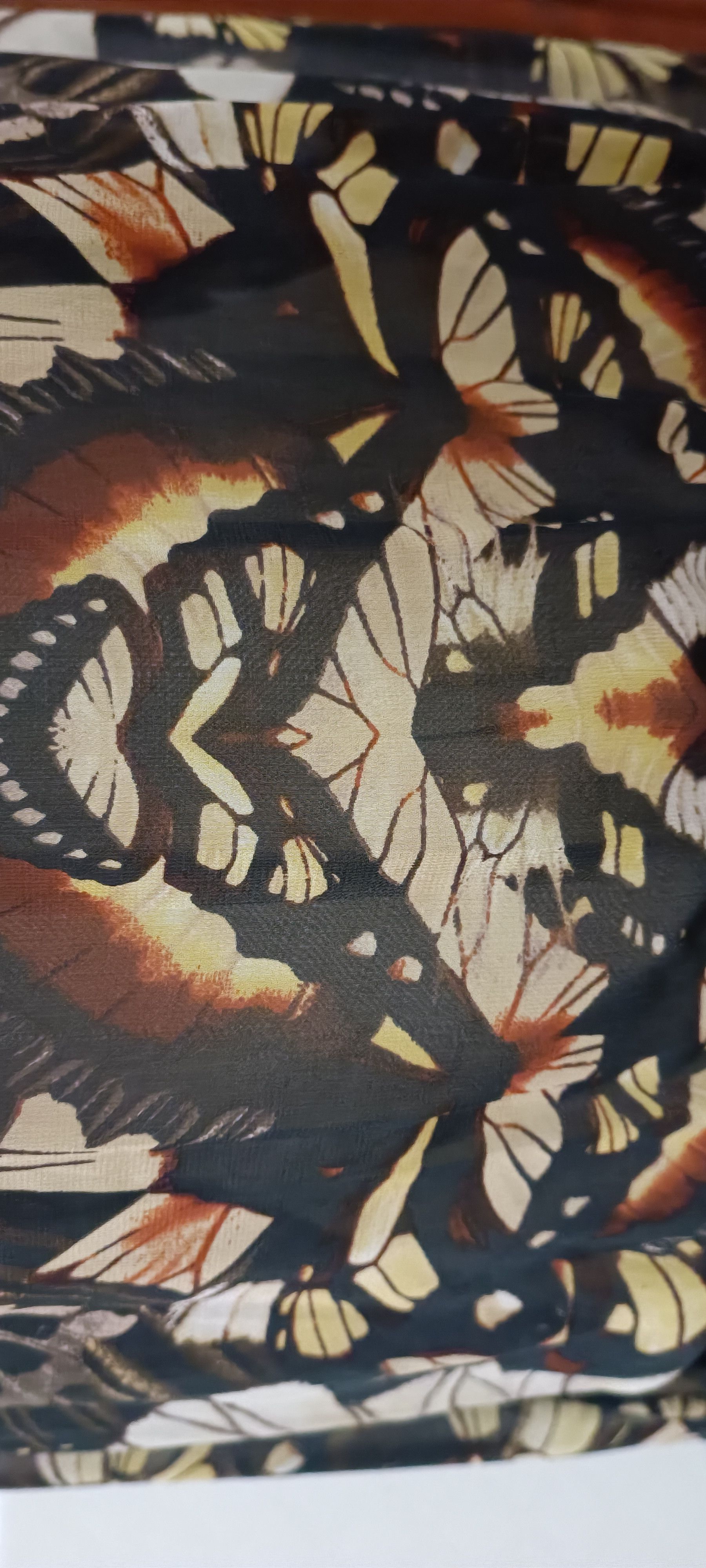 Jean Paul Gaultier Top with a butterfly print - Soleil collection by JPG Size L / US 10 / IT 46 - 12 Thumbnail
